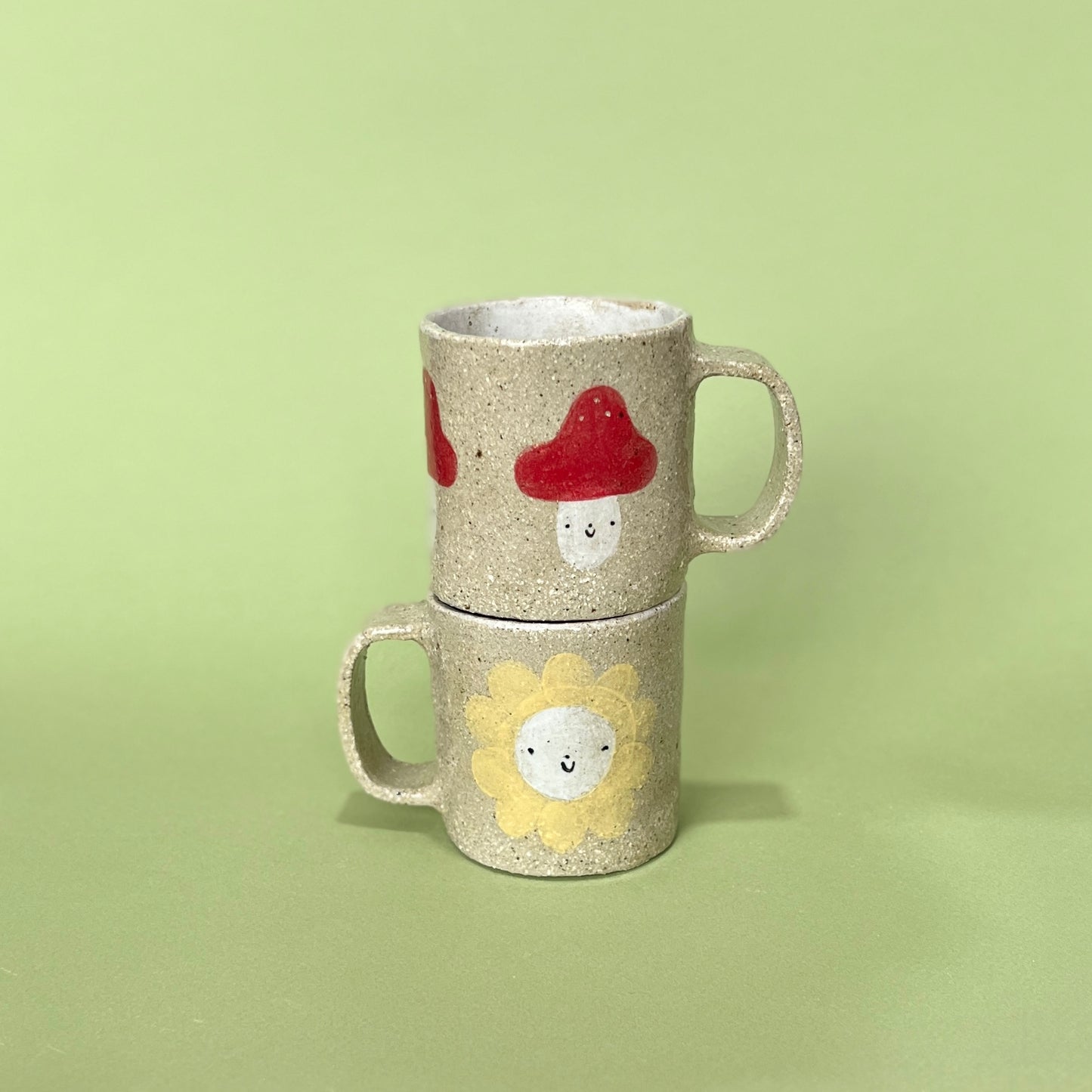 Speckle Short Mugs