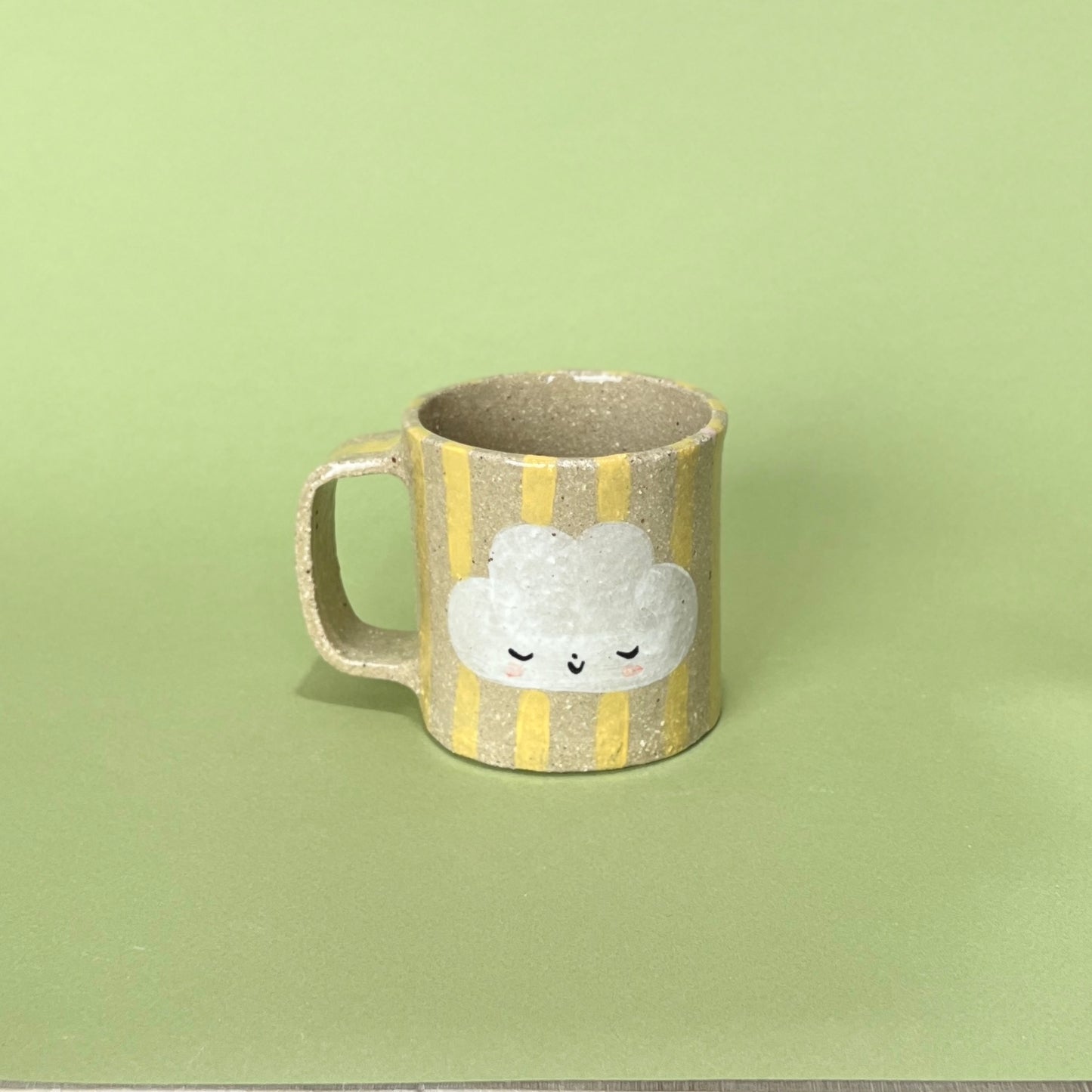Speckle Yellow Cloud Mug