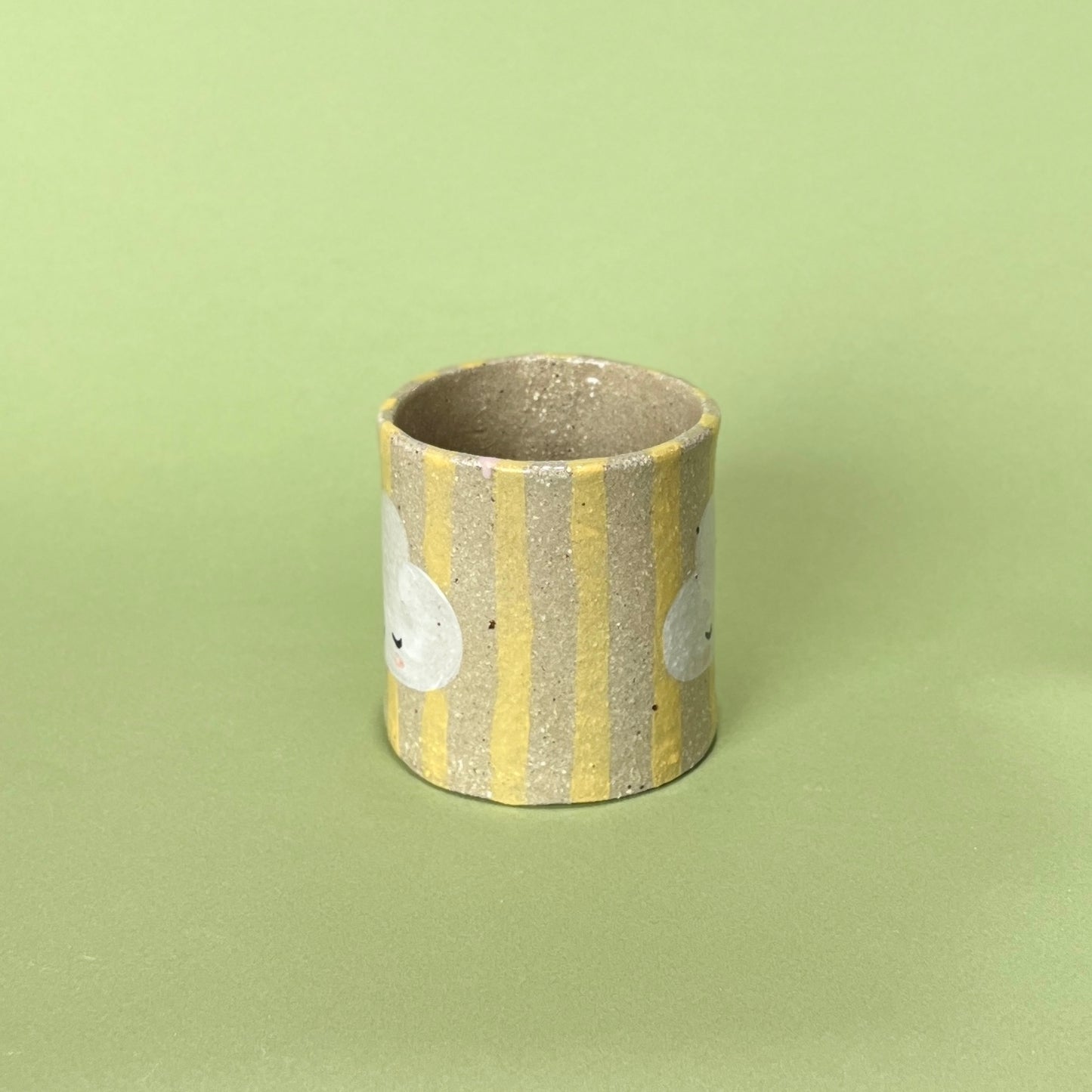 Speckle Yellow Cloud Mug