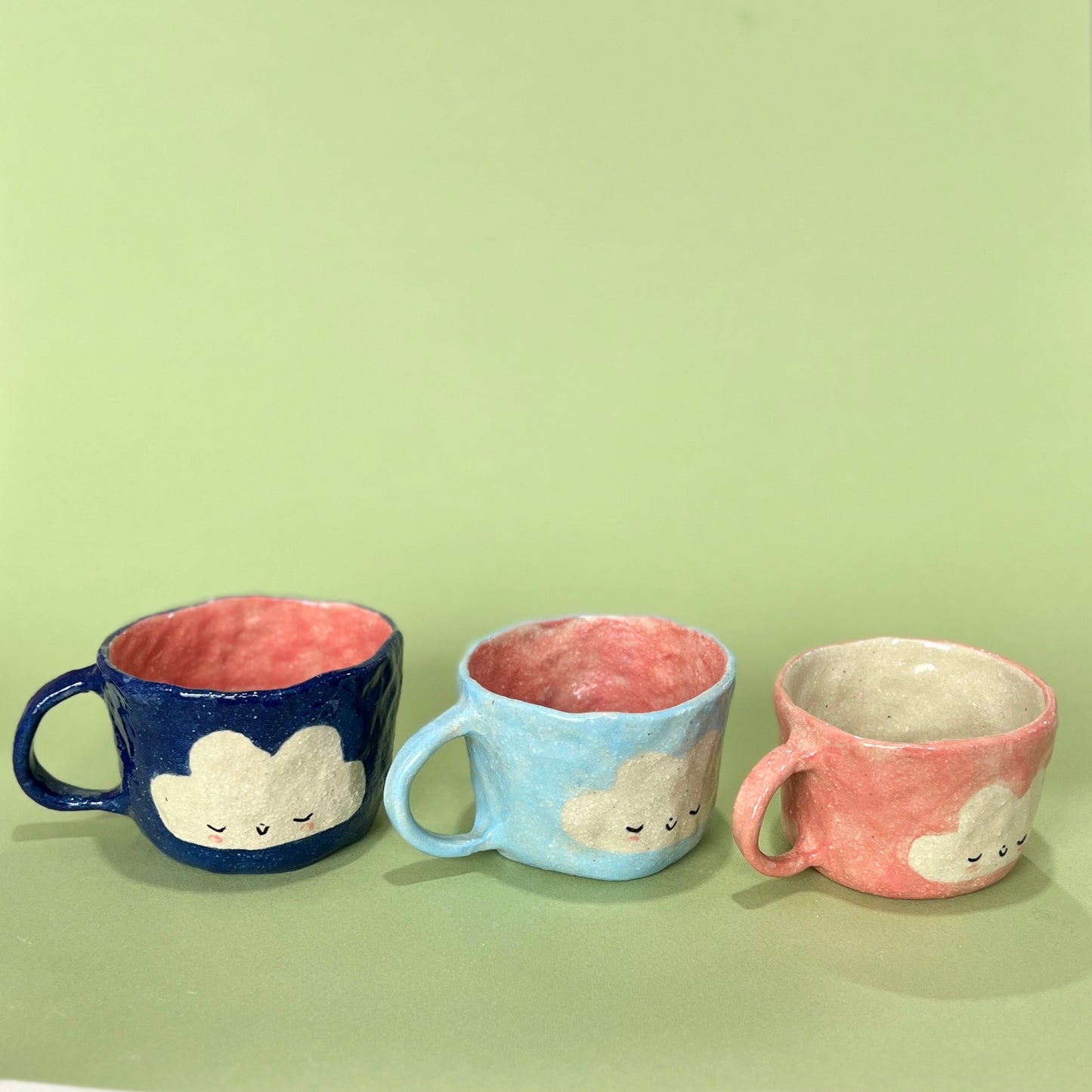 Colourful Cloud Mugs