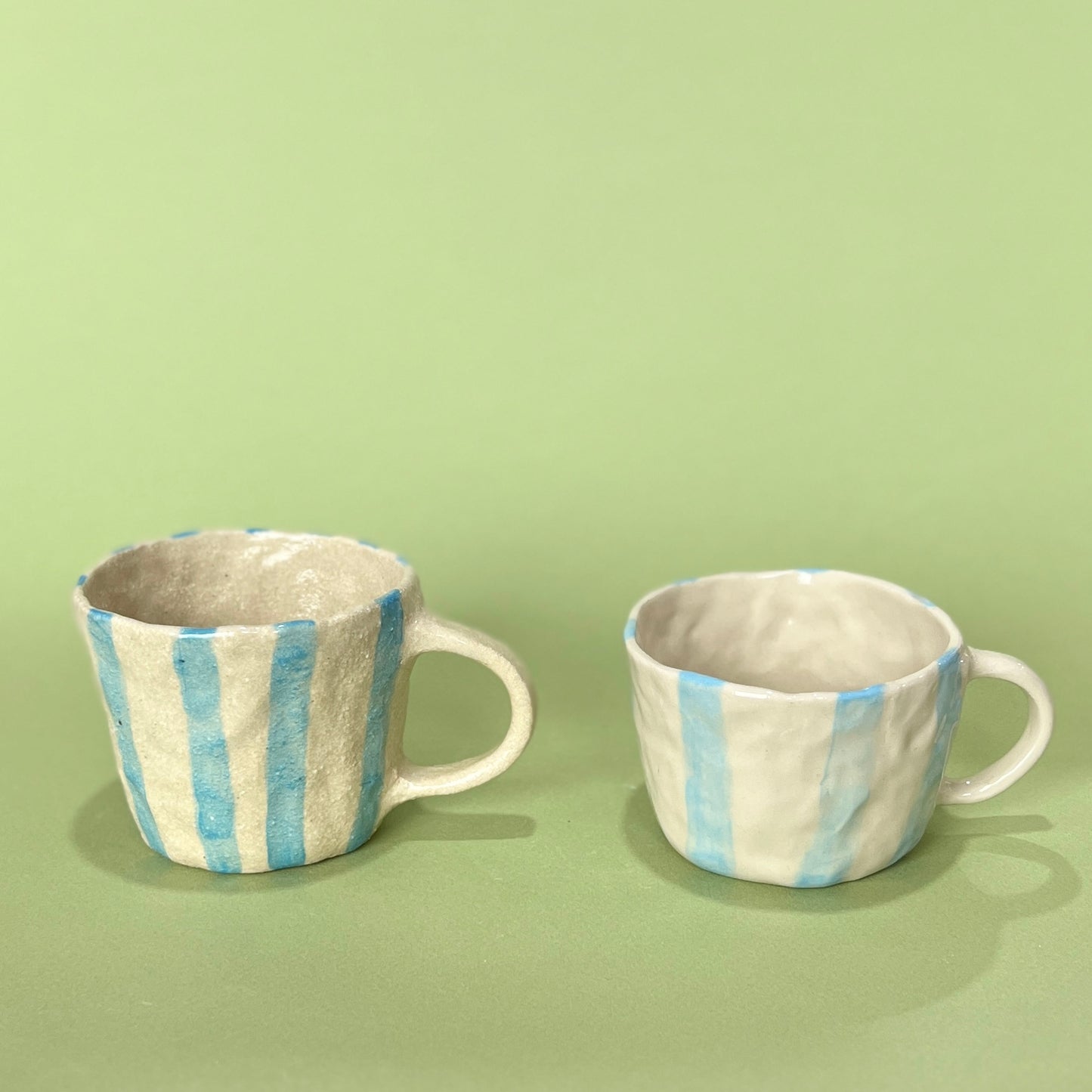 Stripe Cherry Mugs