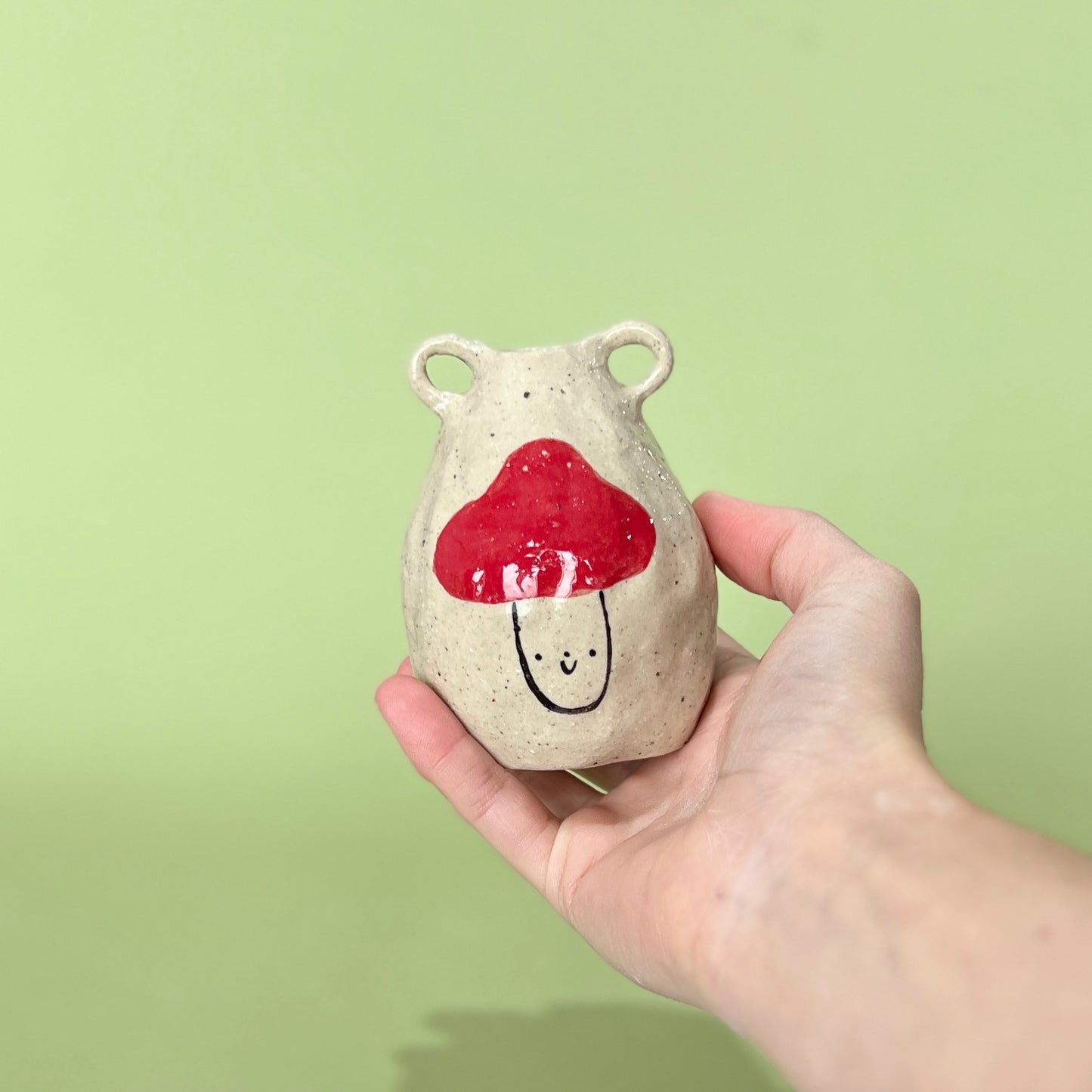 Chubby Mushroom Vase