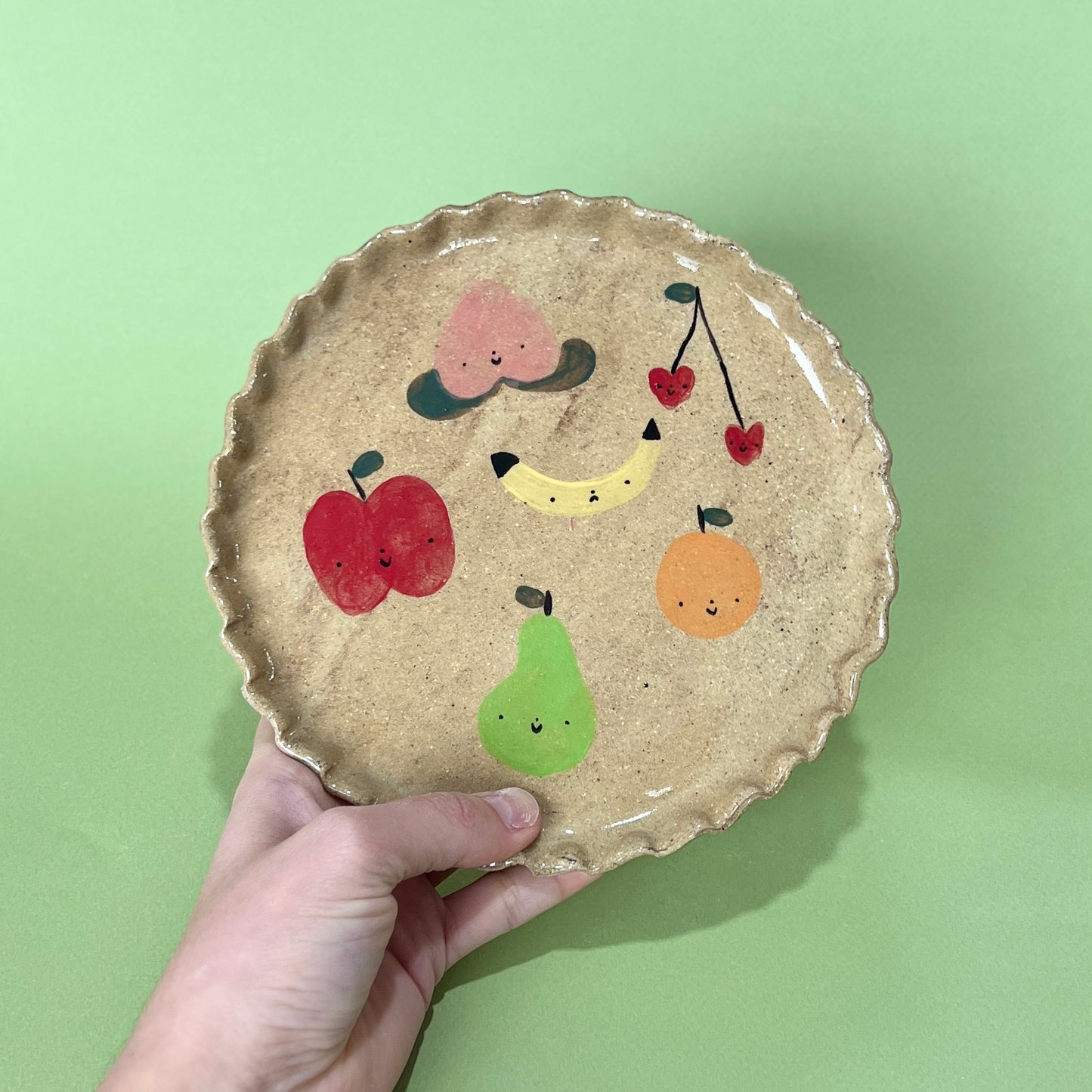Speckle Fruity Plate