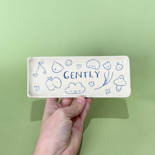 "Gently" Scribble Tray