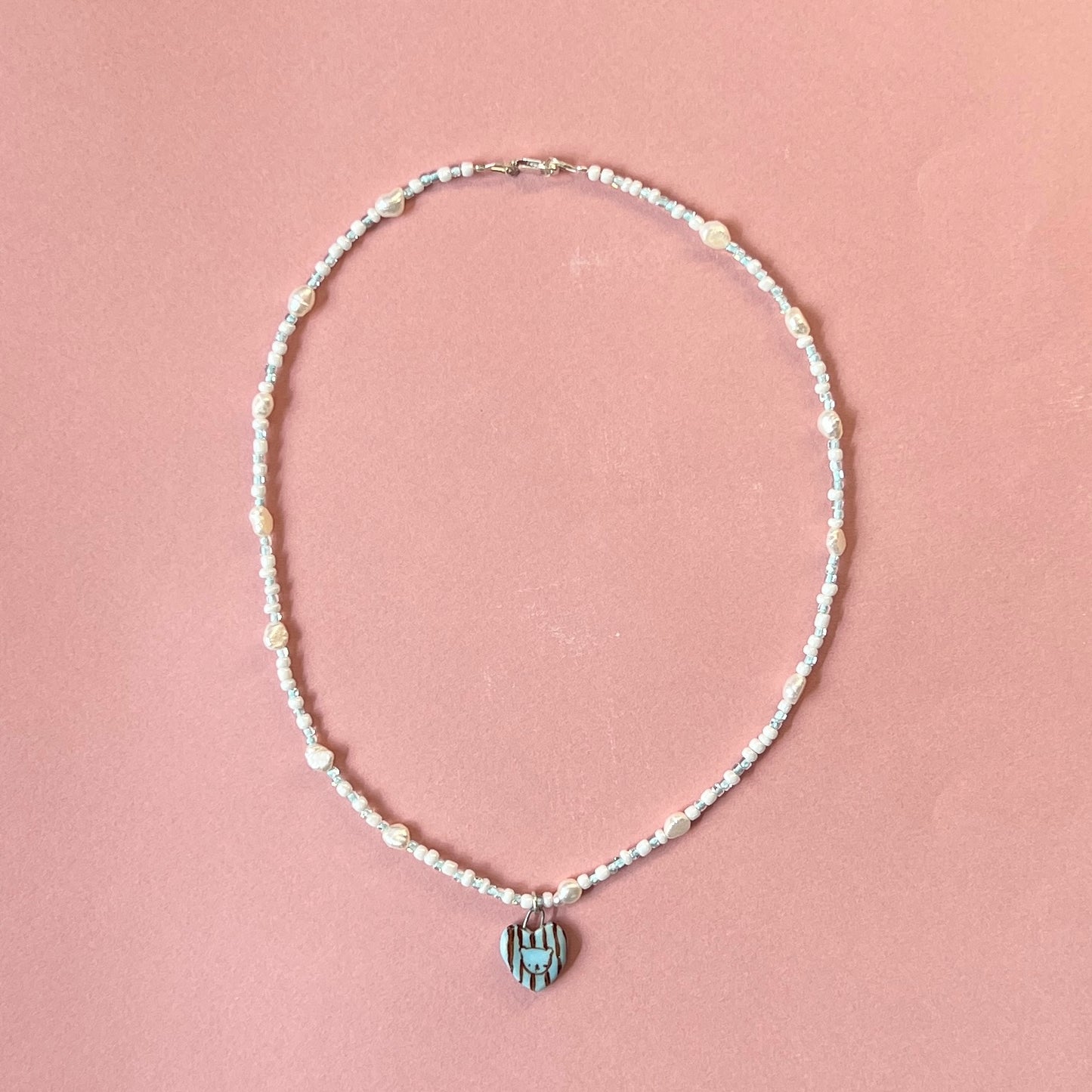 Stripey Bear Necklace