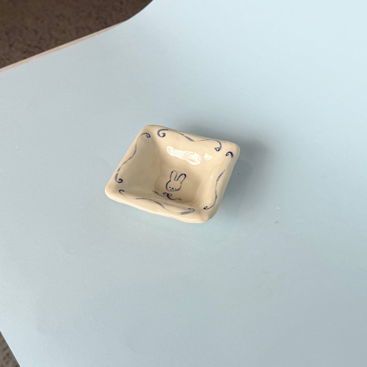 Square Bunny Dish