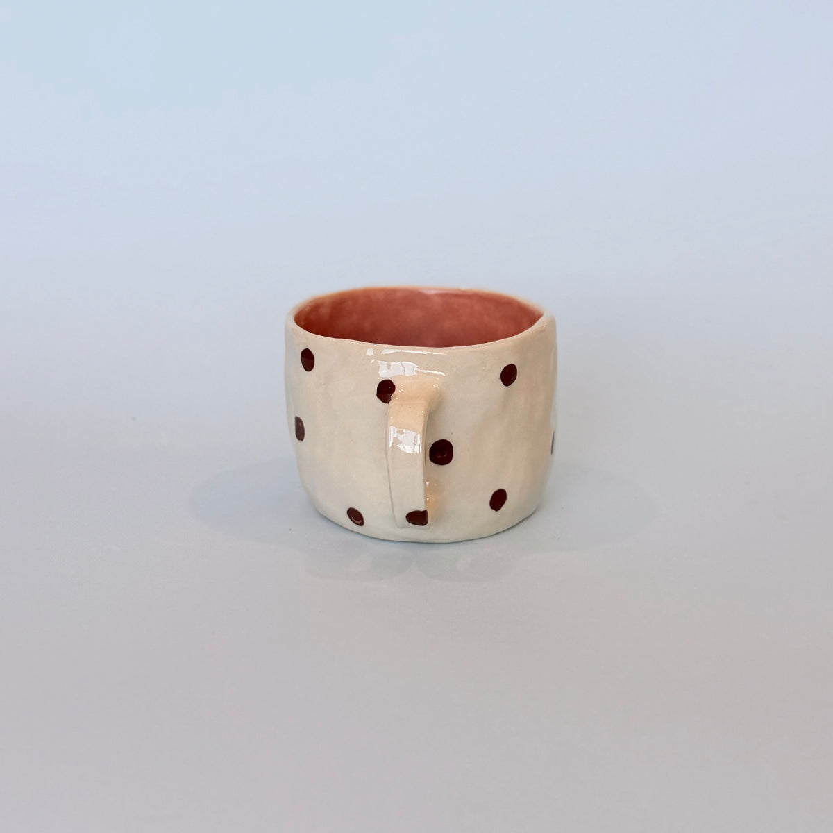 Brown Spotty Mug