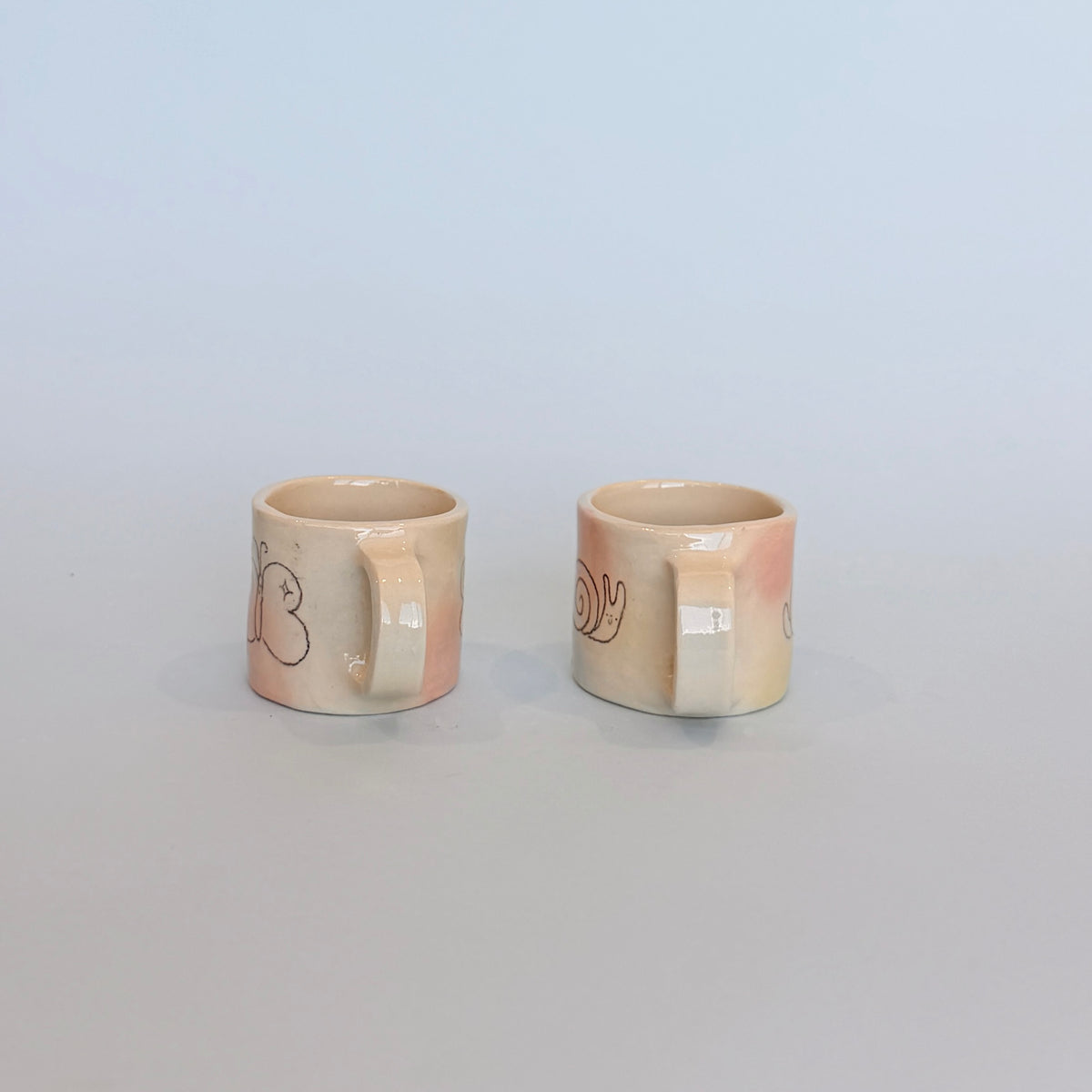 Bubblegum Espresso Mugs
