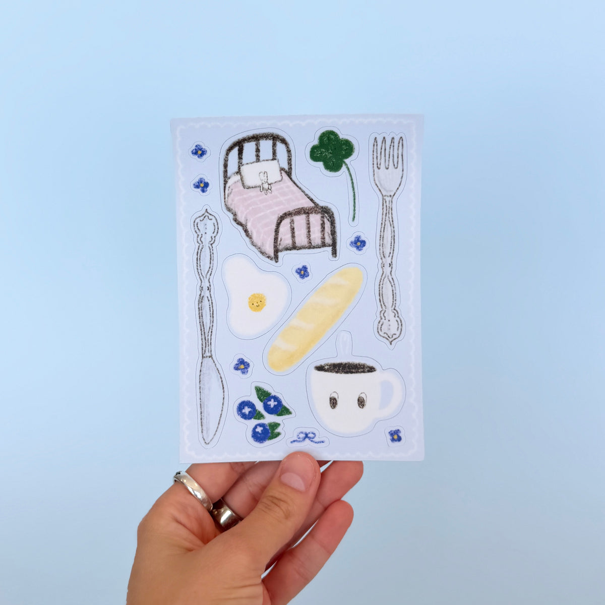 Vintage Cottage Sticker Sheet