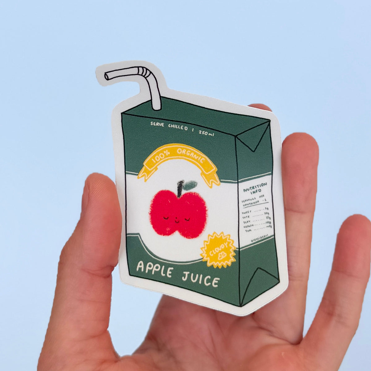 Apple Juice Sticker