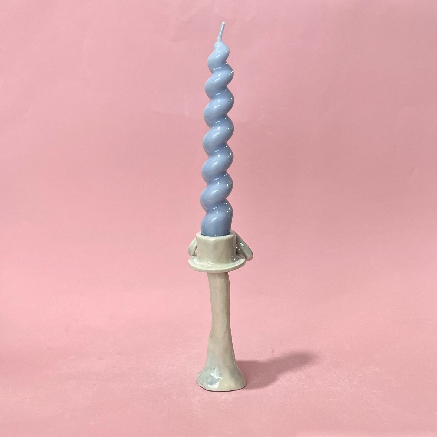 Tall Bow Candle Stick Holder