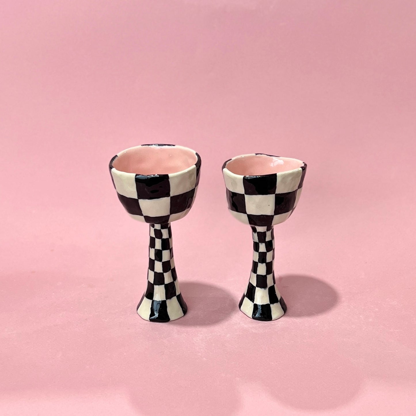 Checkered Goblets
