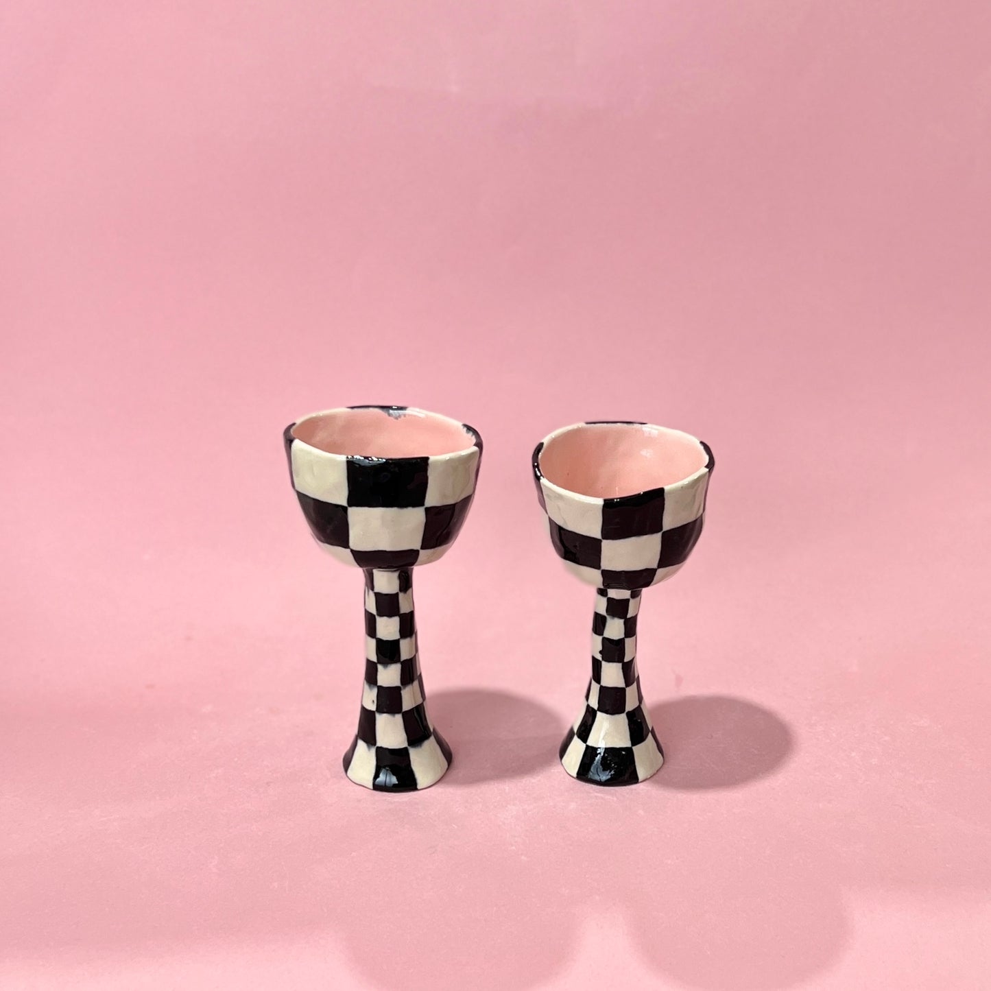 Checkered Goblets