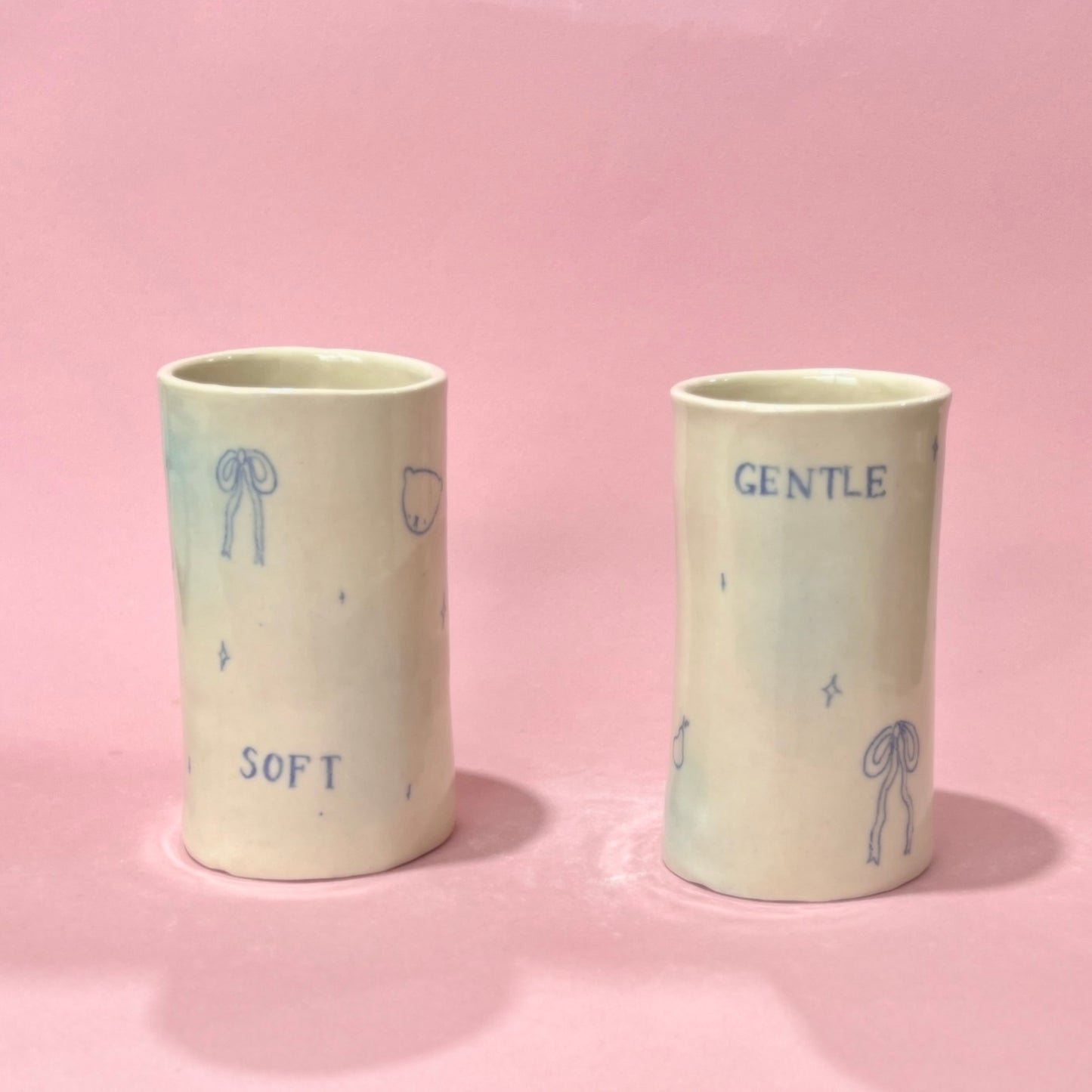 Bubblegum Tall Mugs