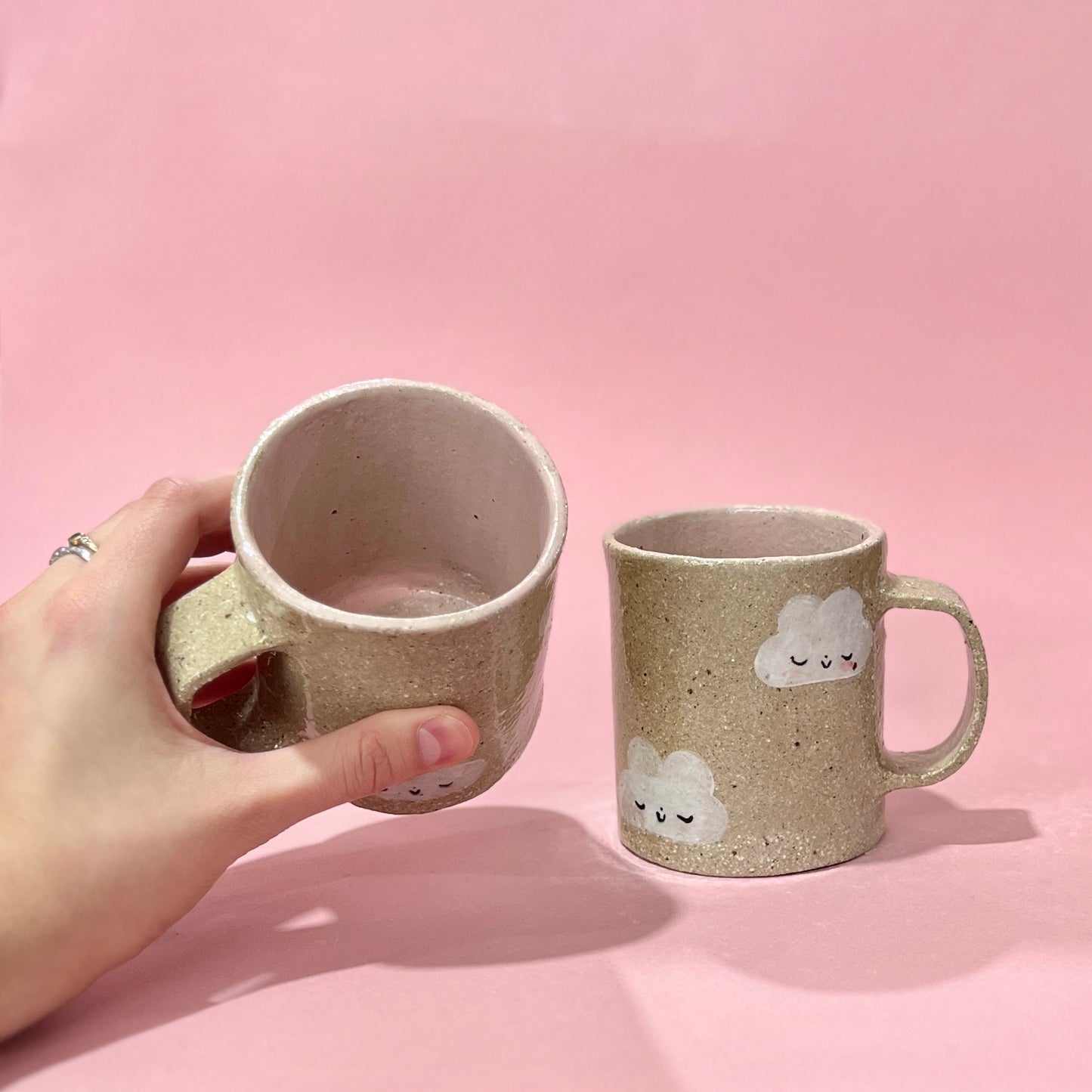 Speckle Cloud Mugs