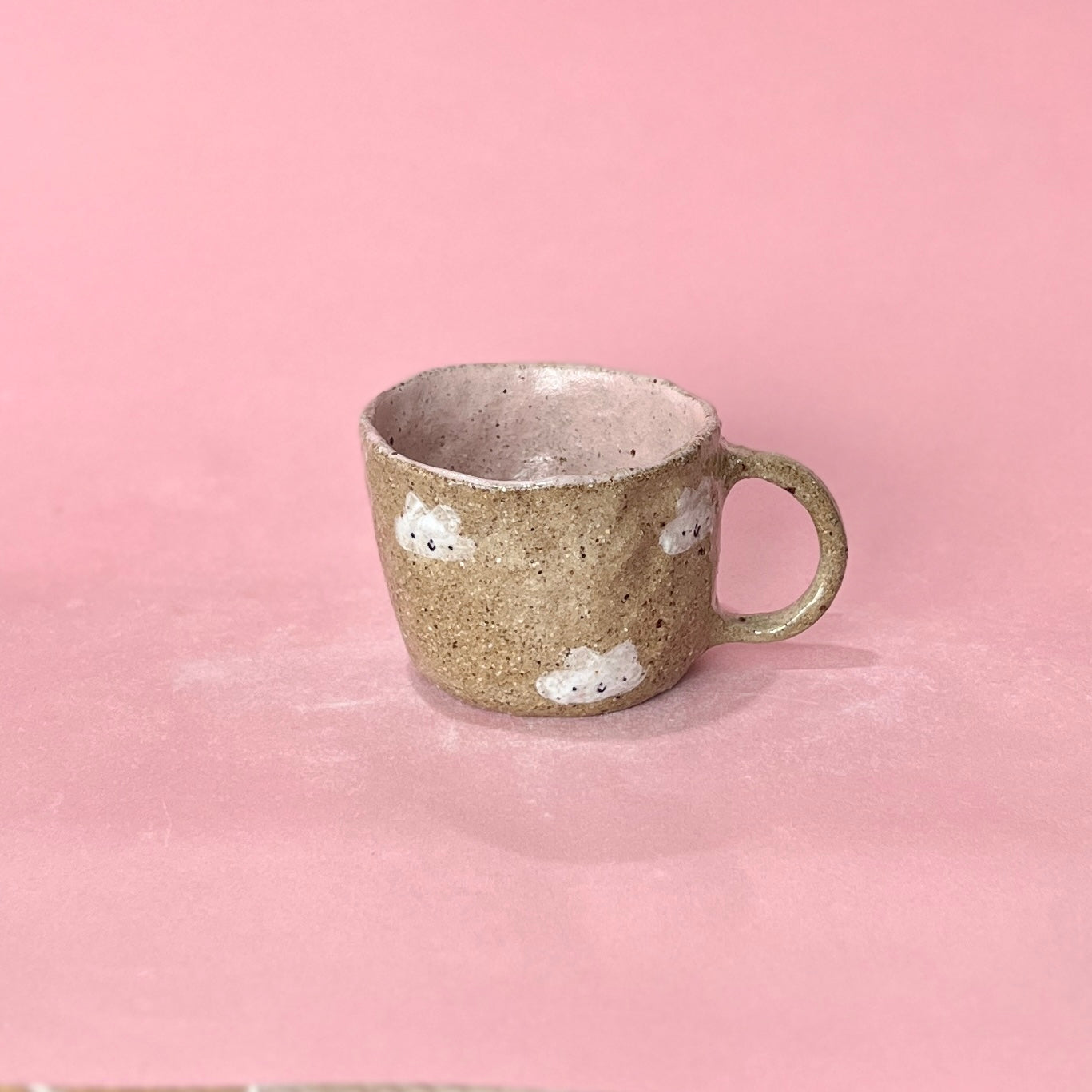 Pink Speckle Cloud Mug