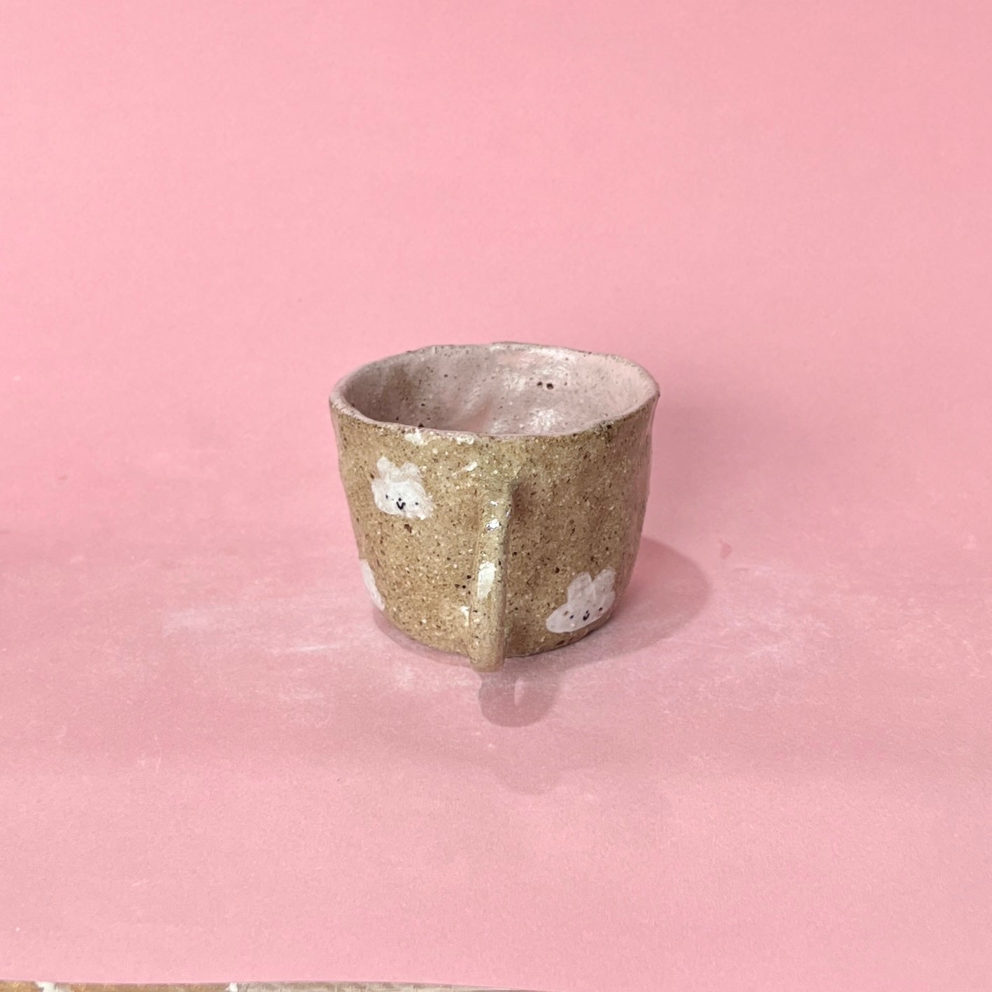 Pink Speckle Cloud Mug