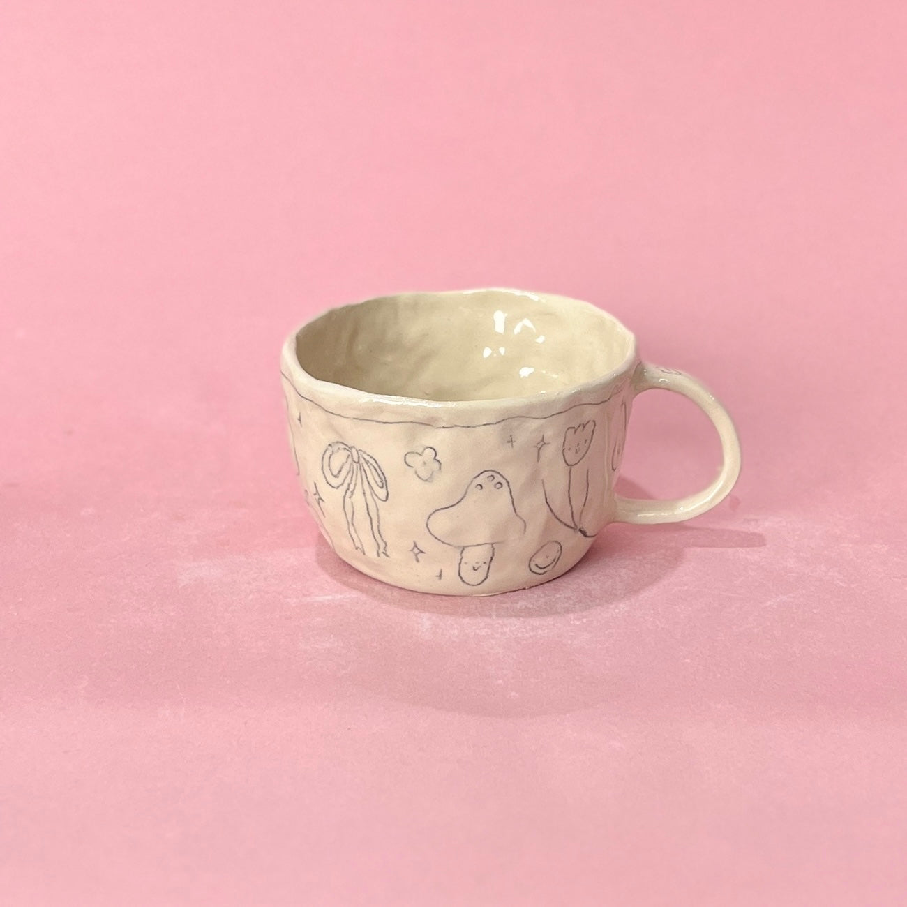 Black Scribble Mug 2