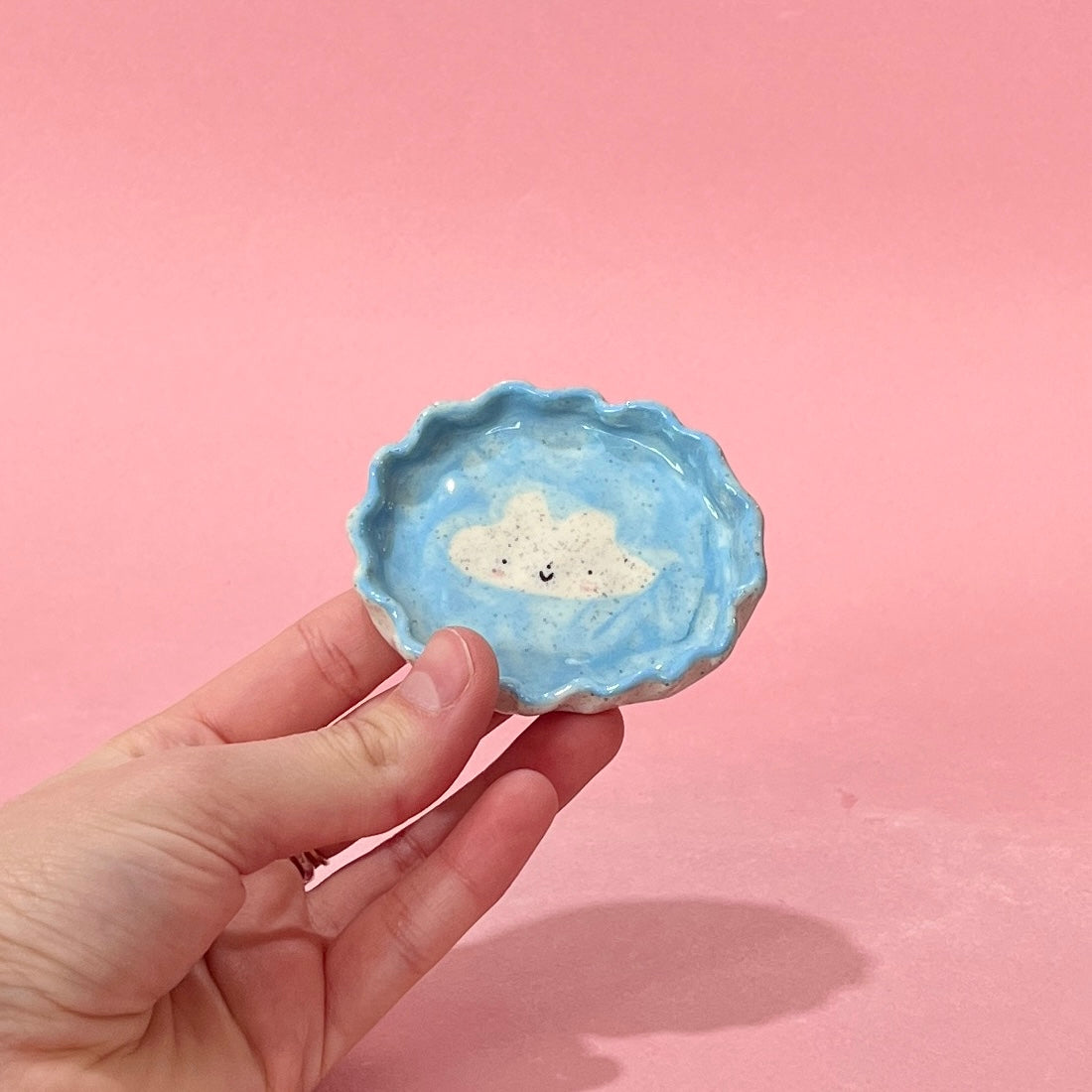 Frilly Cloud Trinket Dish