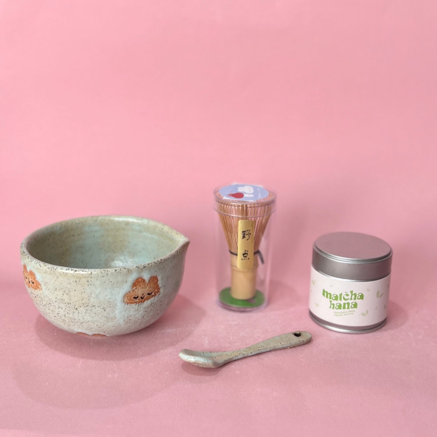 Baby Blue Cloud Matcha Set