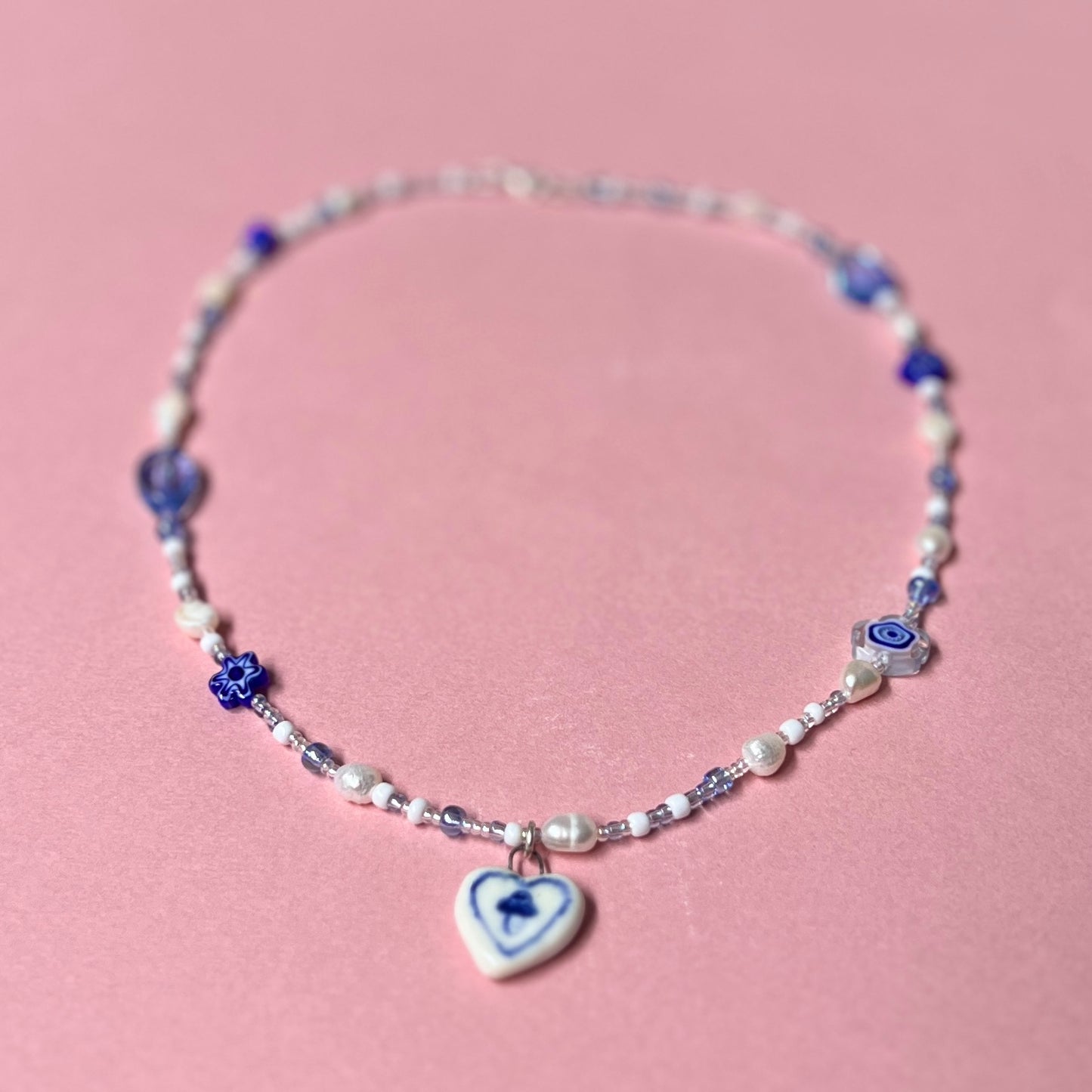 Heart Mushroom Necklace