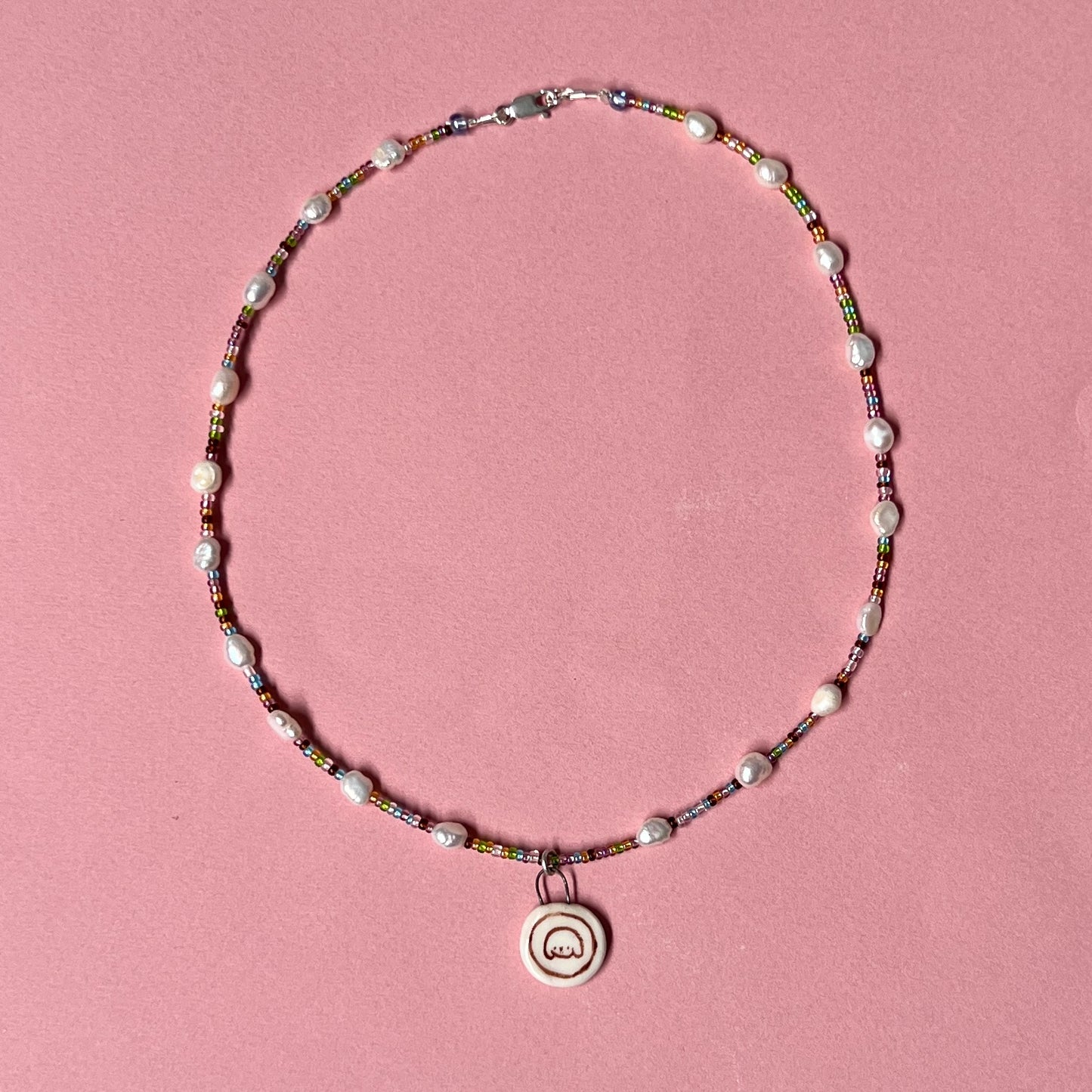 Brown Pup Necklace