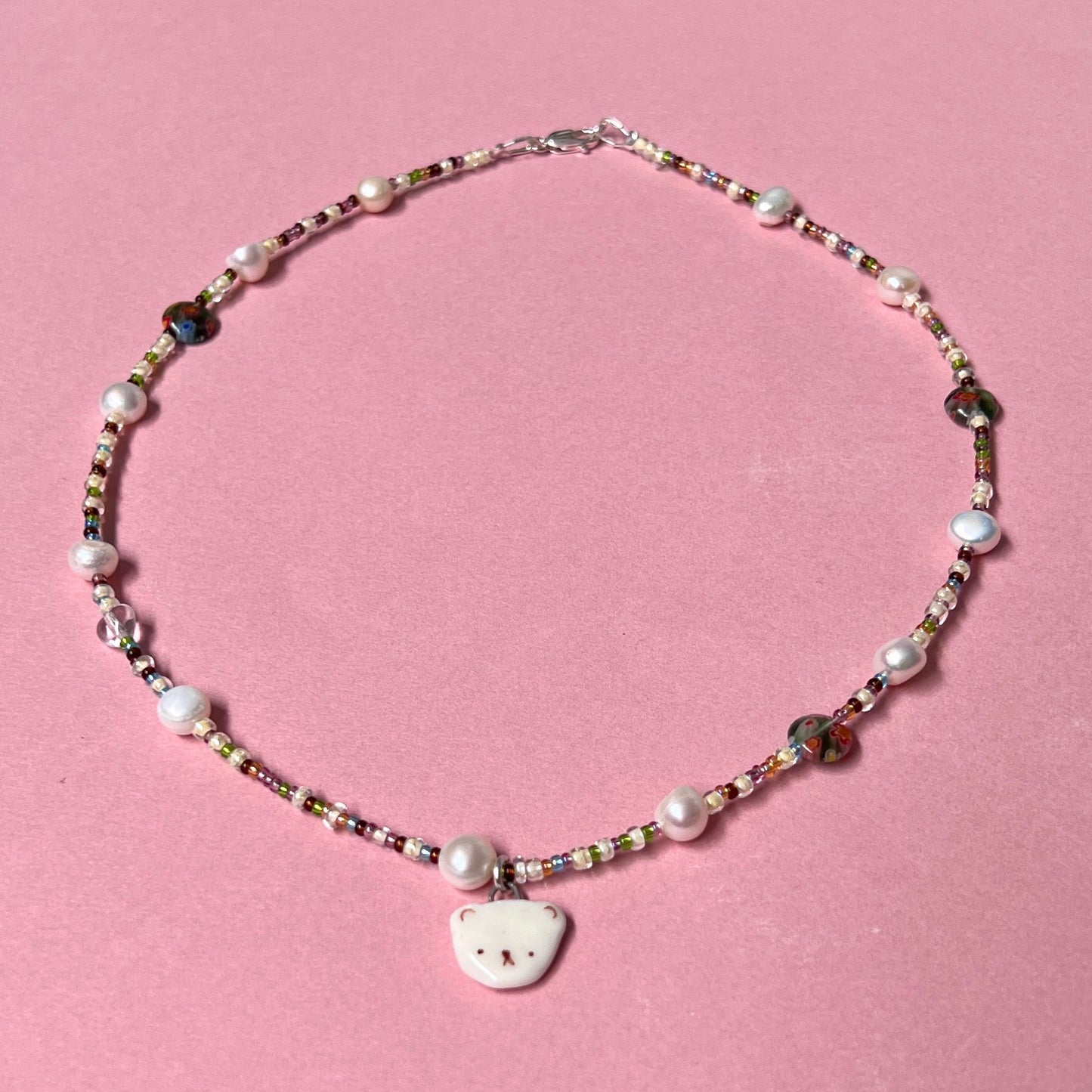 Brown Bear Necklace