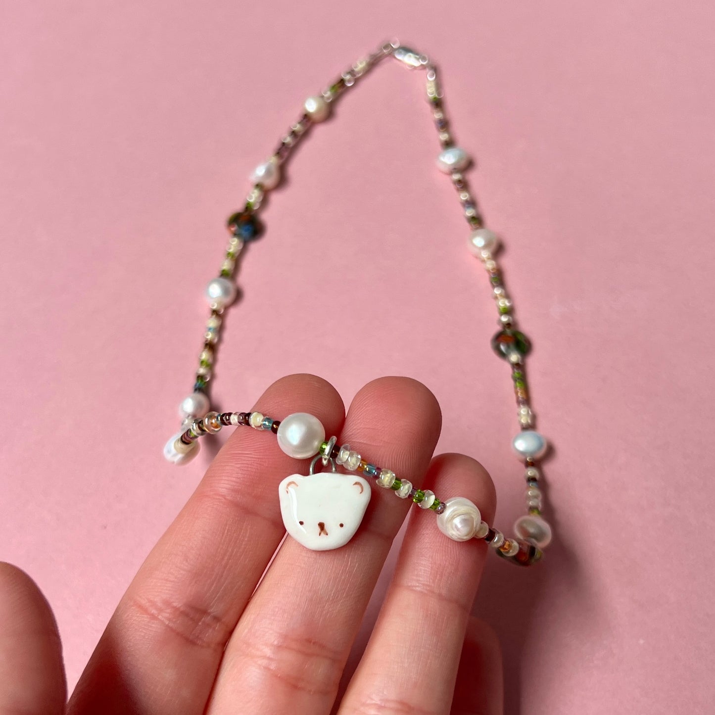 Brown Bear Necklace