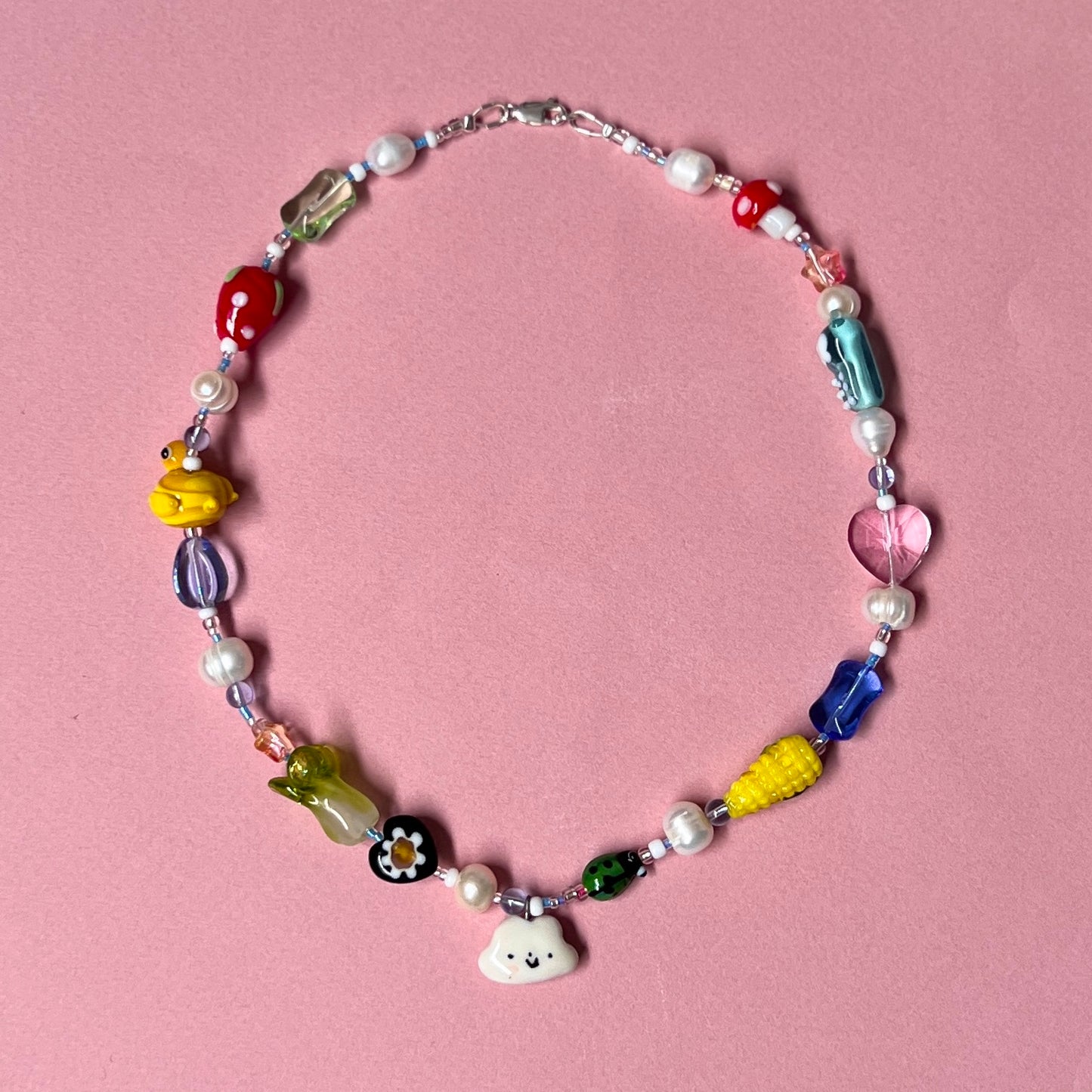 Maximalist Cloud Necklace