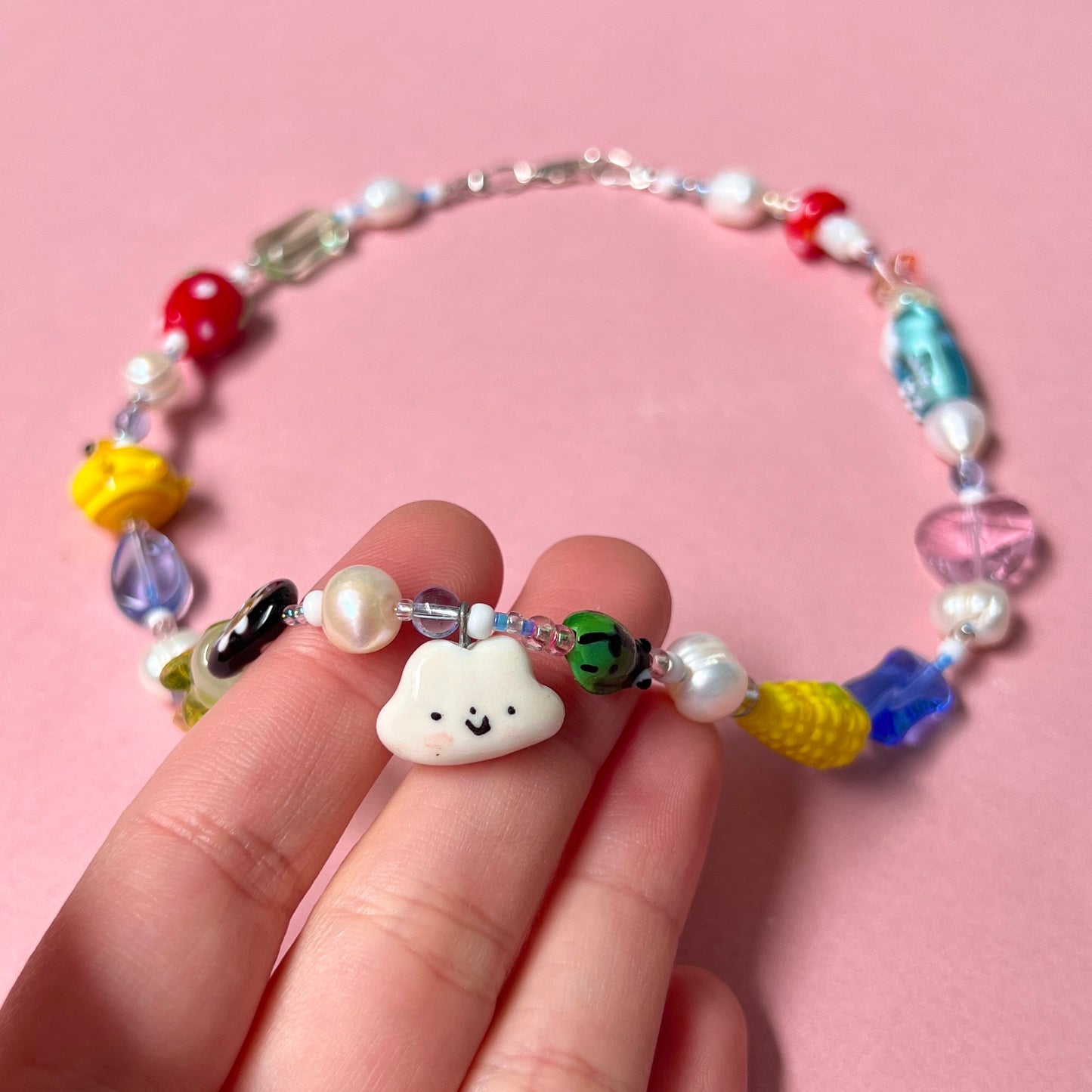 Maximalist Cloud Necklace