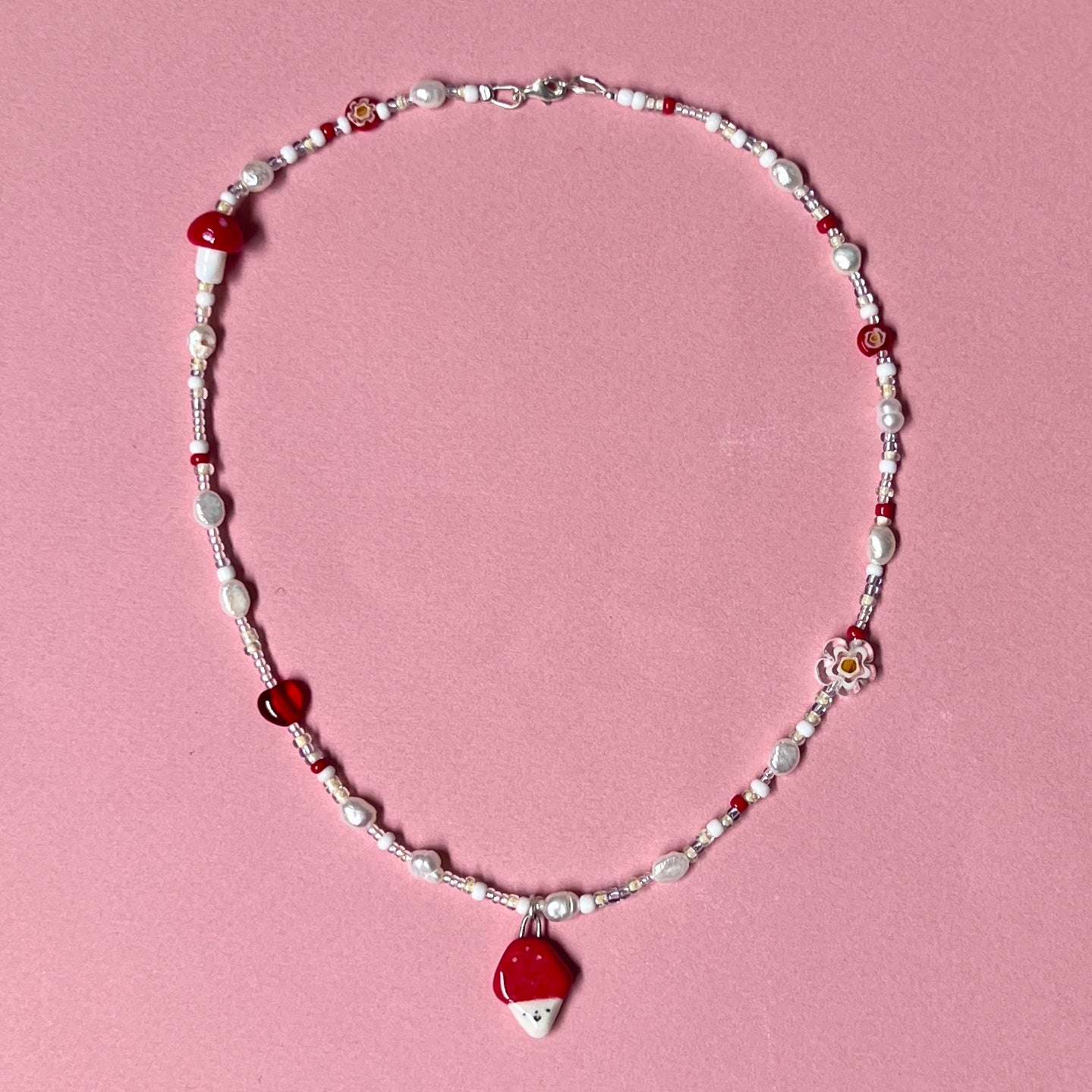 Mushroom Necklace