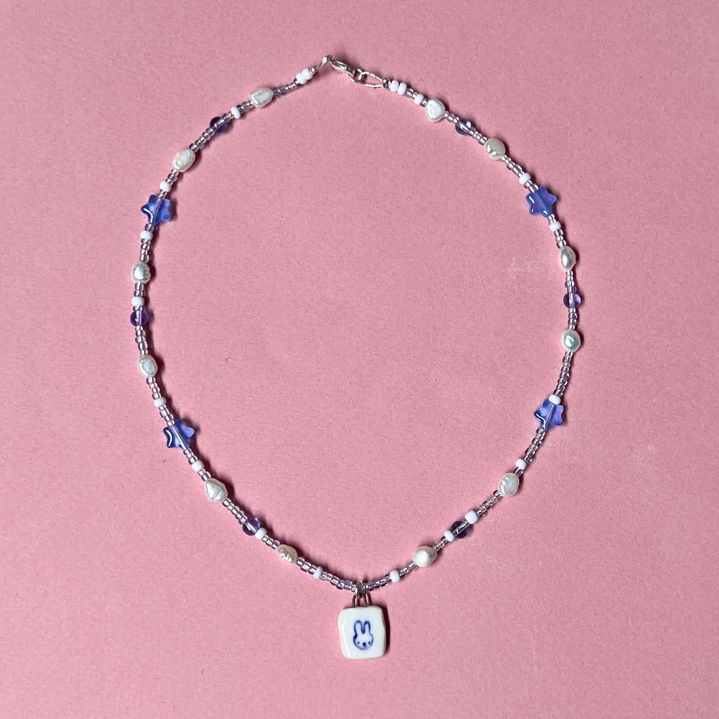 Bunny n Stars Necklace