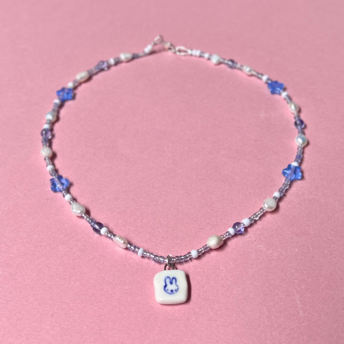 Bunny n Stars Necklace