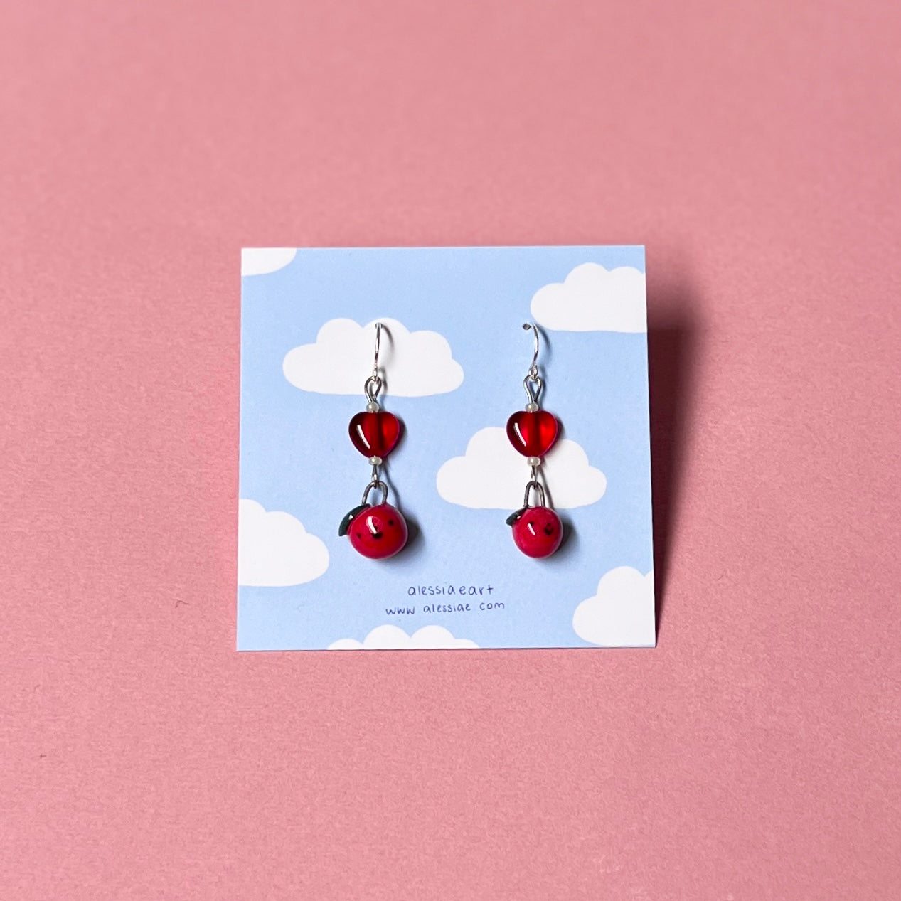 Crunchy Apple Earrings