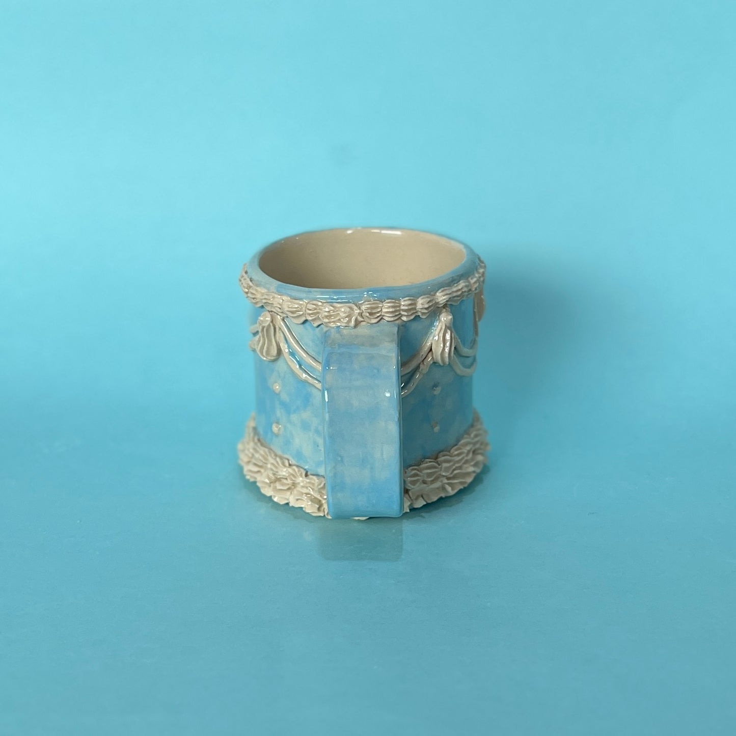 Baby Blue Royal Icing Mug