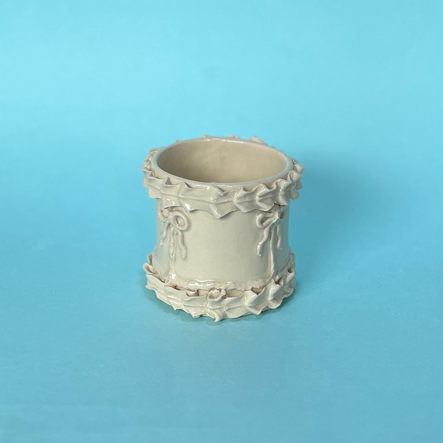 White Royal Icing Mug