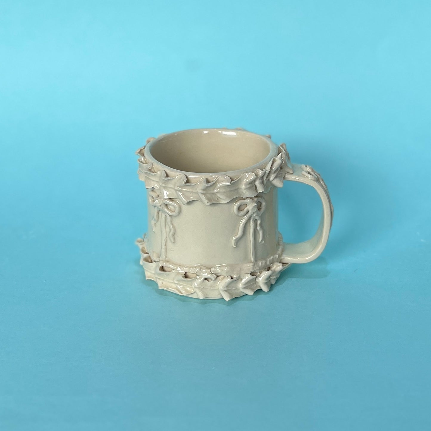 White Royal Icing Mug