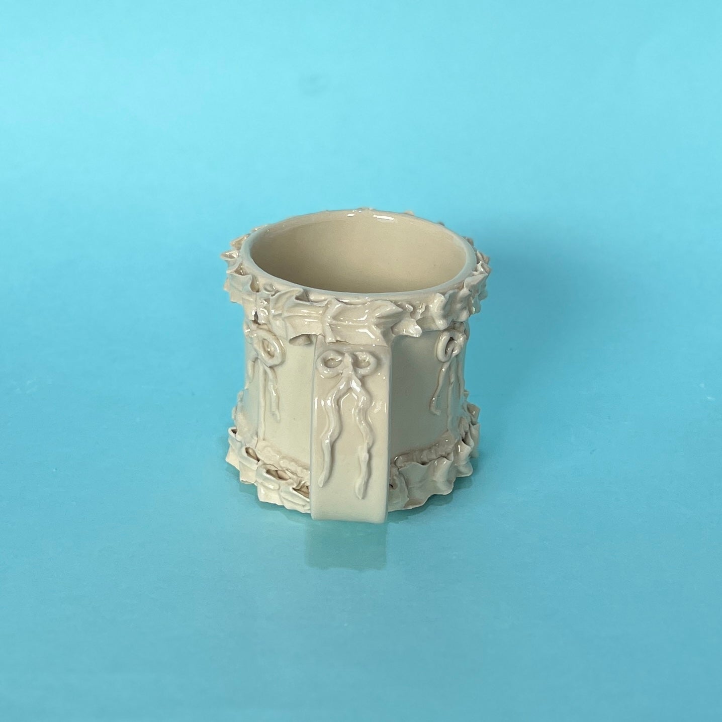 White Royal Icing Mug