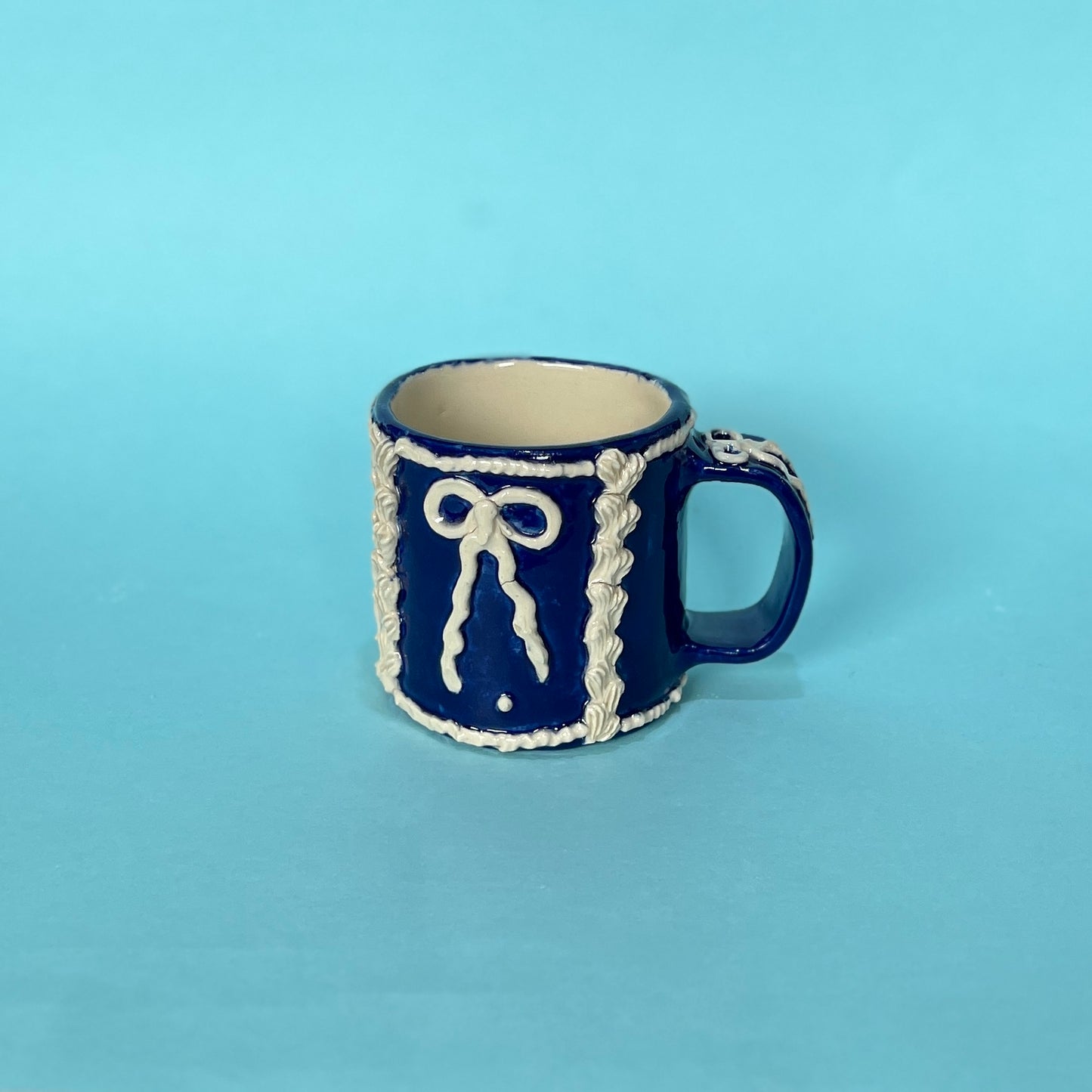 Navy Royal Icing Mug
