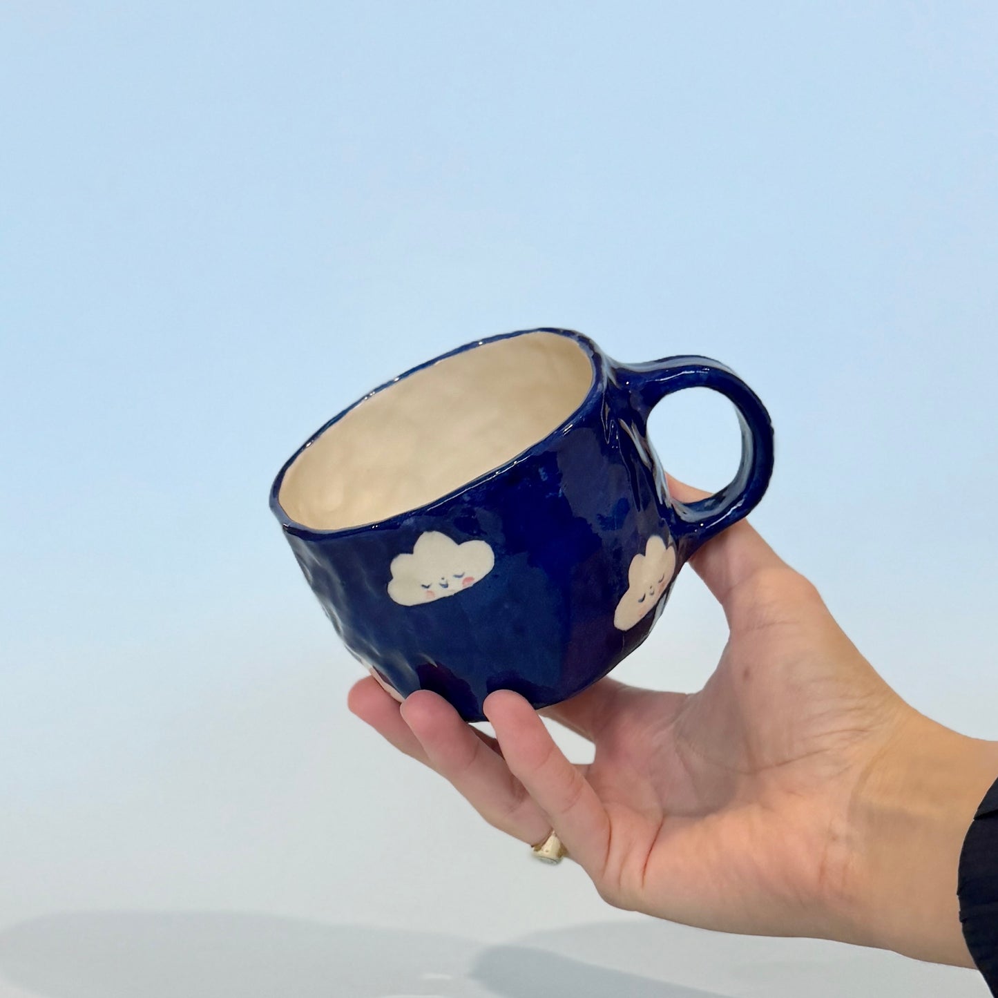 Very Cloudy Night Sky Mug