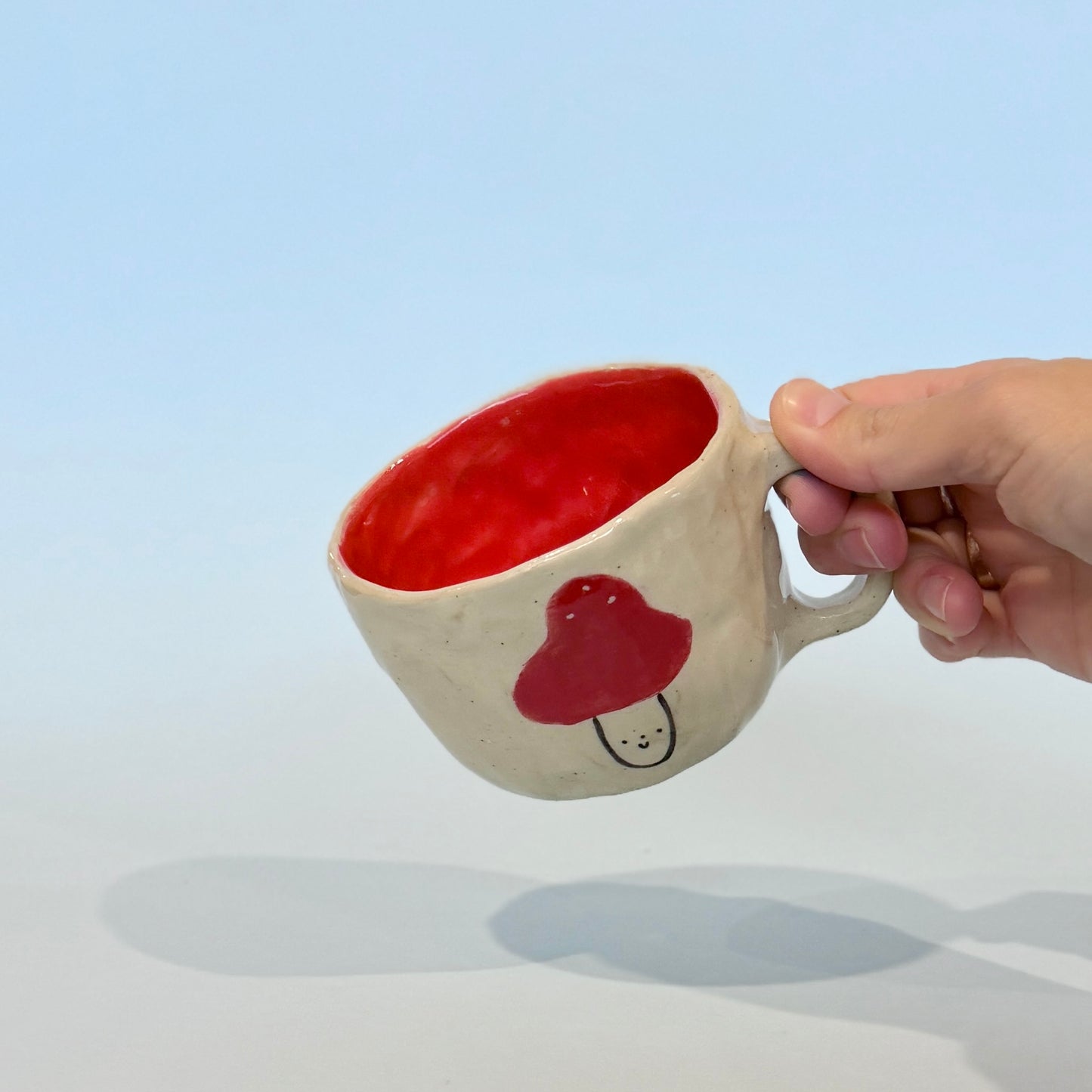 Mushroom Speckle Mug