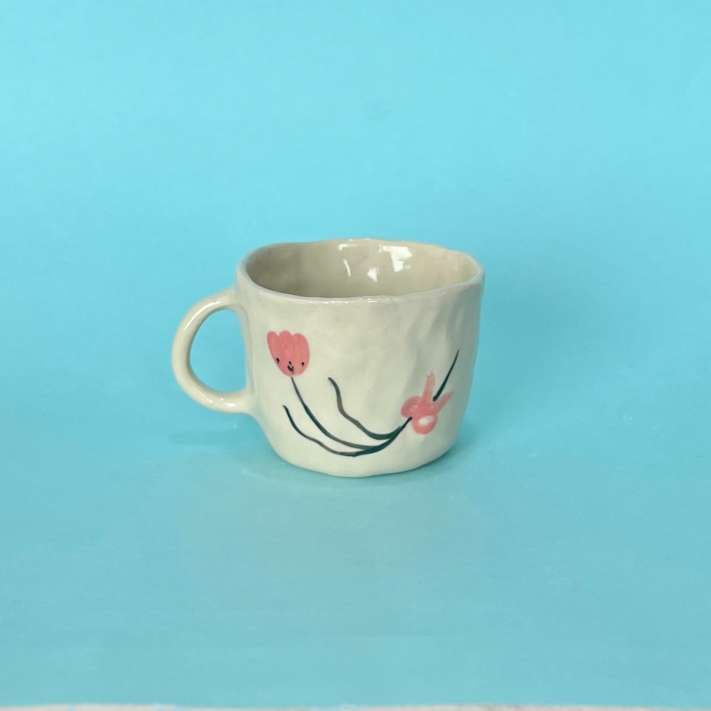 Tulip with Bow Small Mug