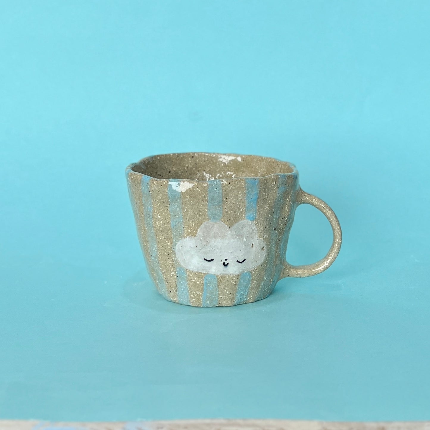 Stripey Speckle Cloud Mug