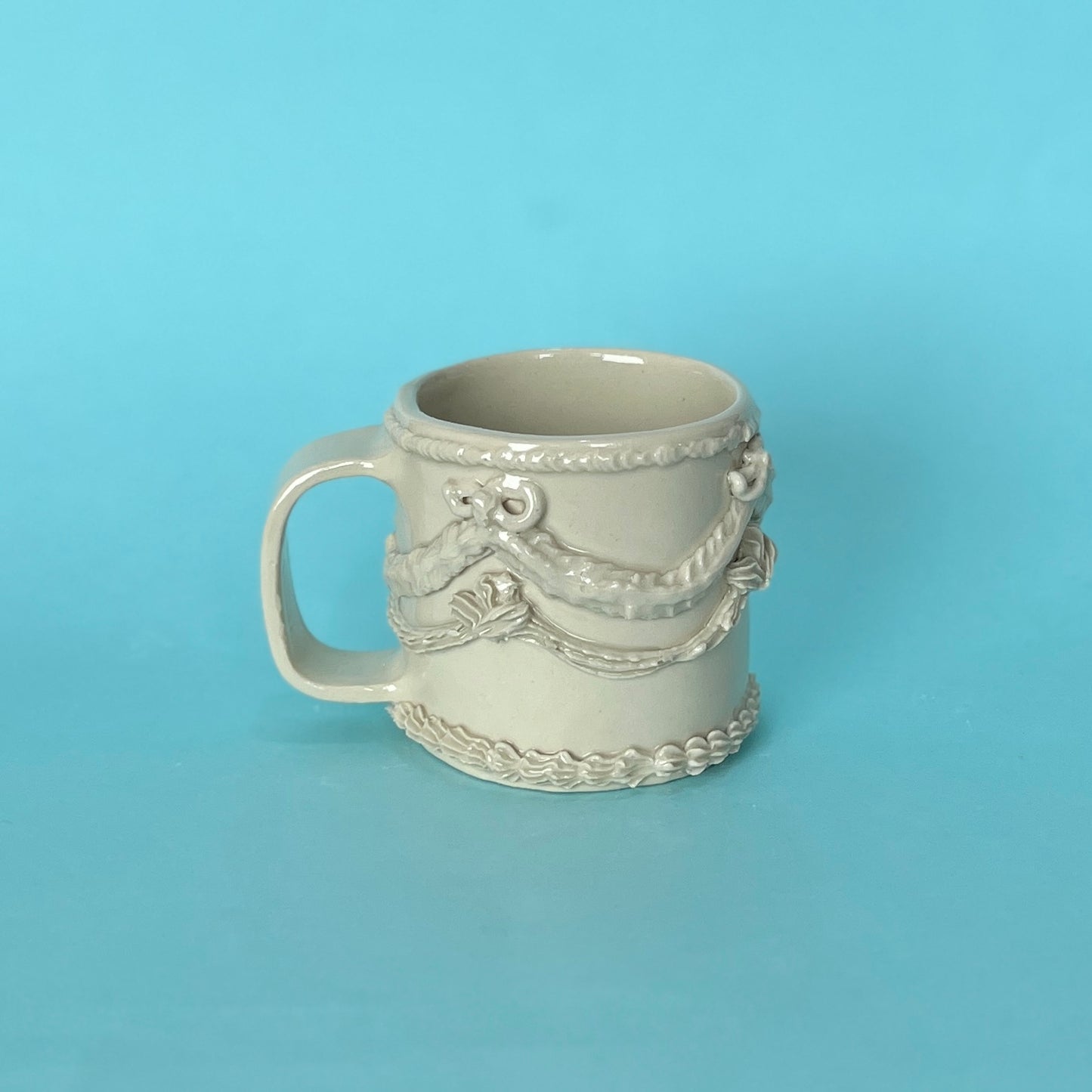 White Icing Mug