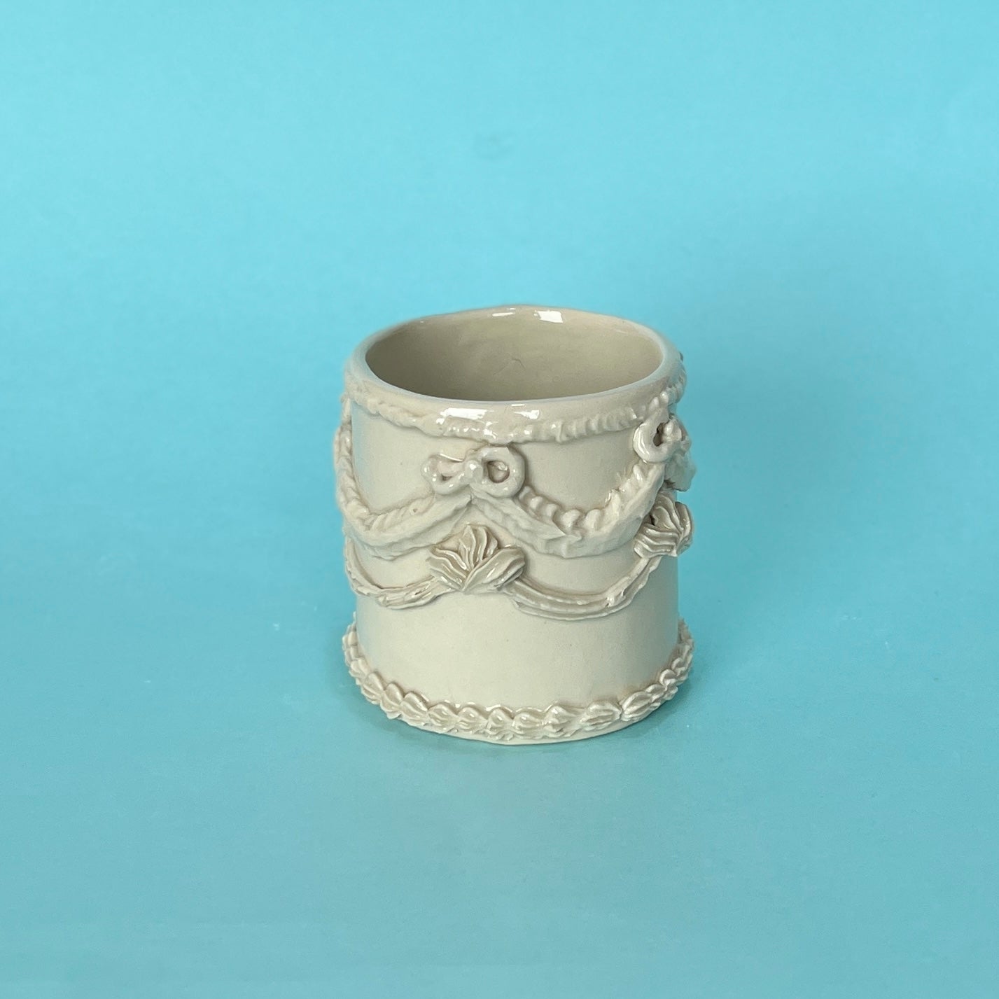 White Icing Mug