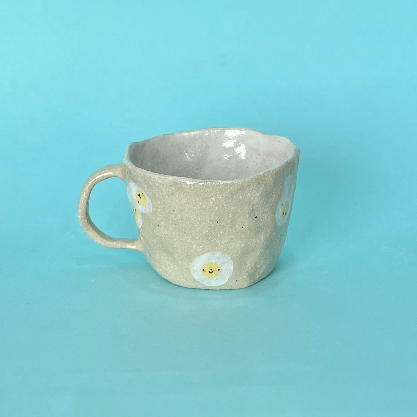Pale Speckle Egg Mug