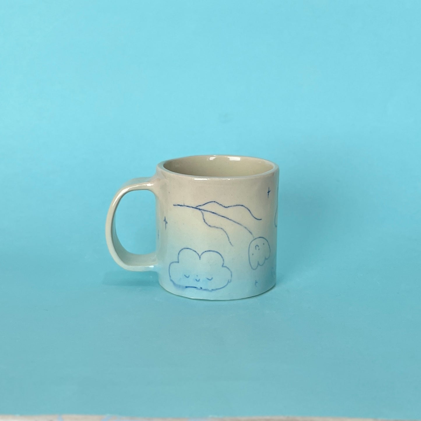 Gradient Scribble Mug