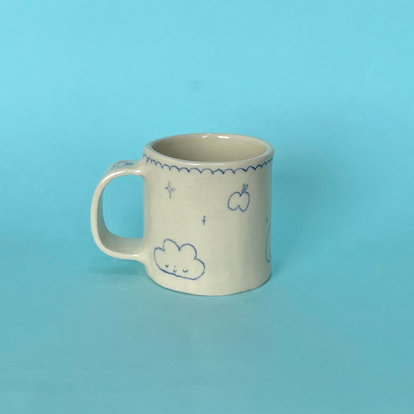 Scribble Slab Mug
