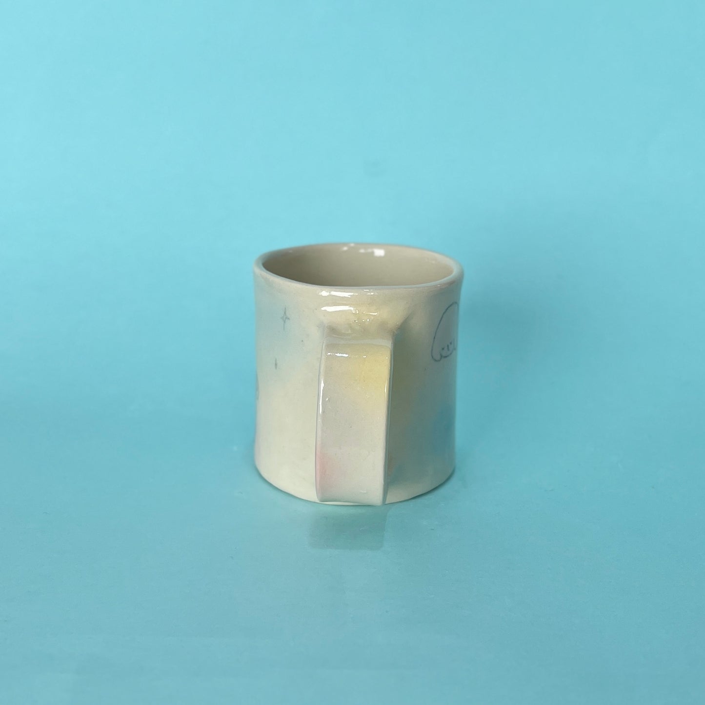 "lovely" Bubblegum Mug