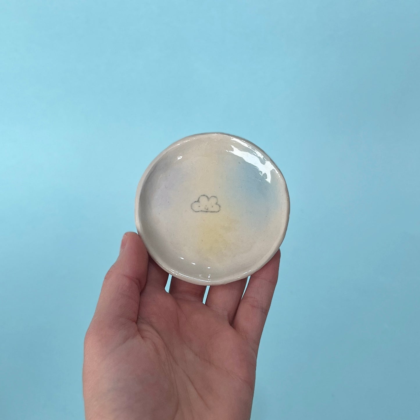 Cloud Bubblegum Trinket Dish